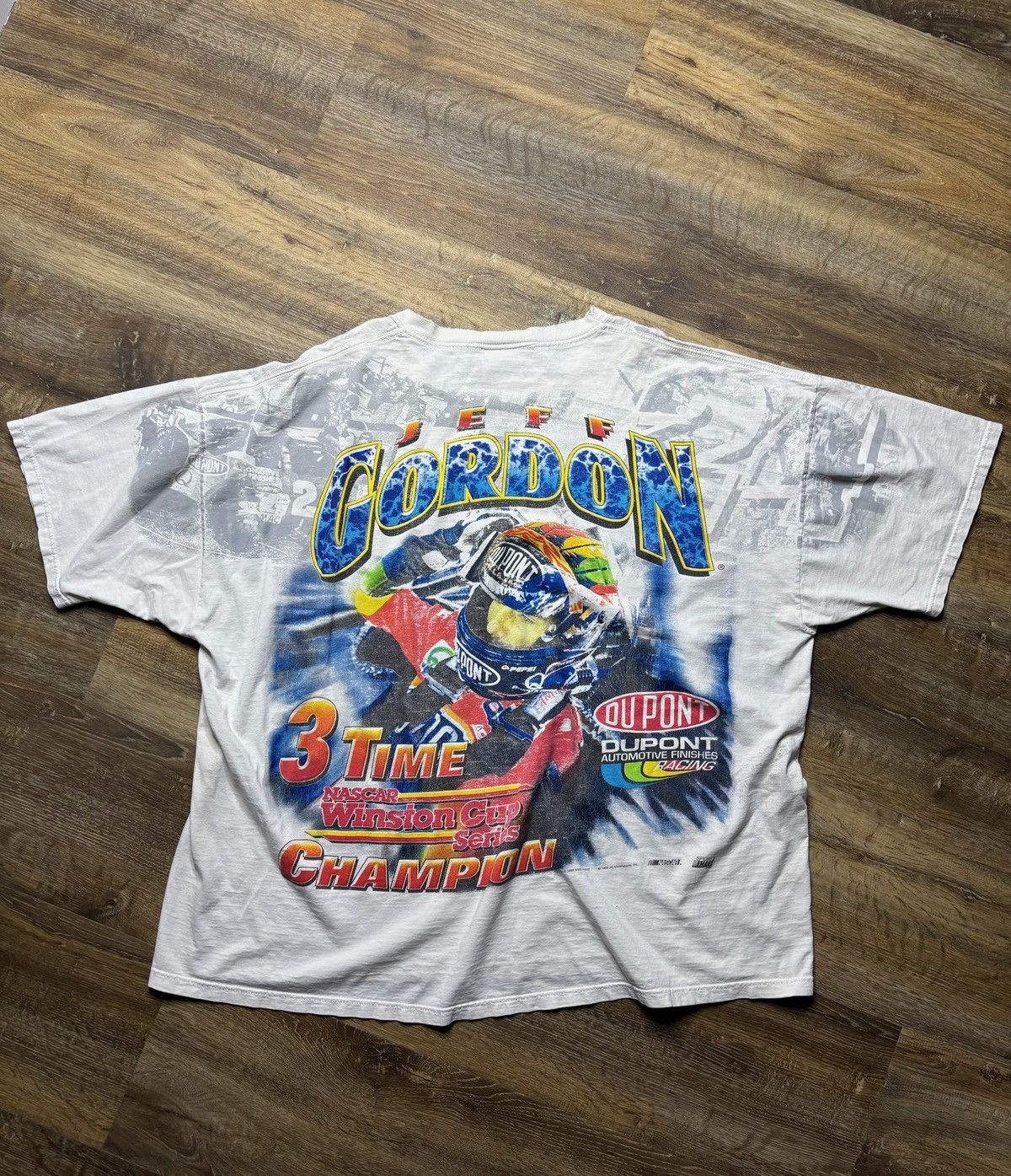 Vintage NASCAR Graphic Tee Size US XXL / EU 58 / 5 - 2 Thumbnail