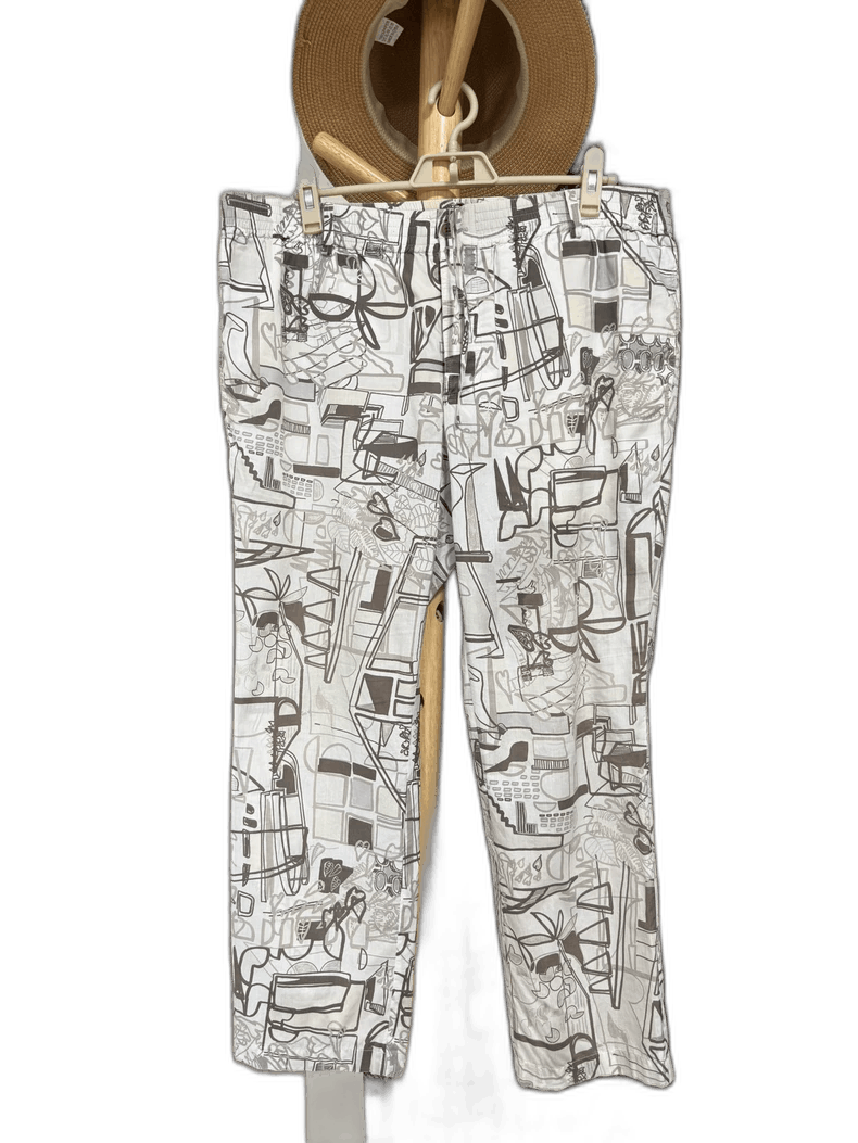 Hermes Hermes Relaxed Pants with Drawstring Waist Size US 44 / EU 60 - 1 Thumbnail