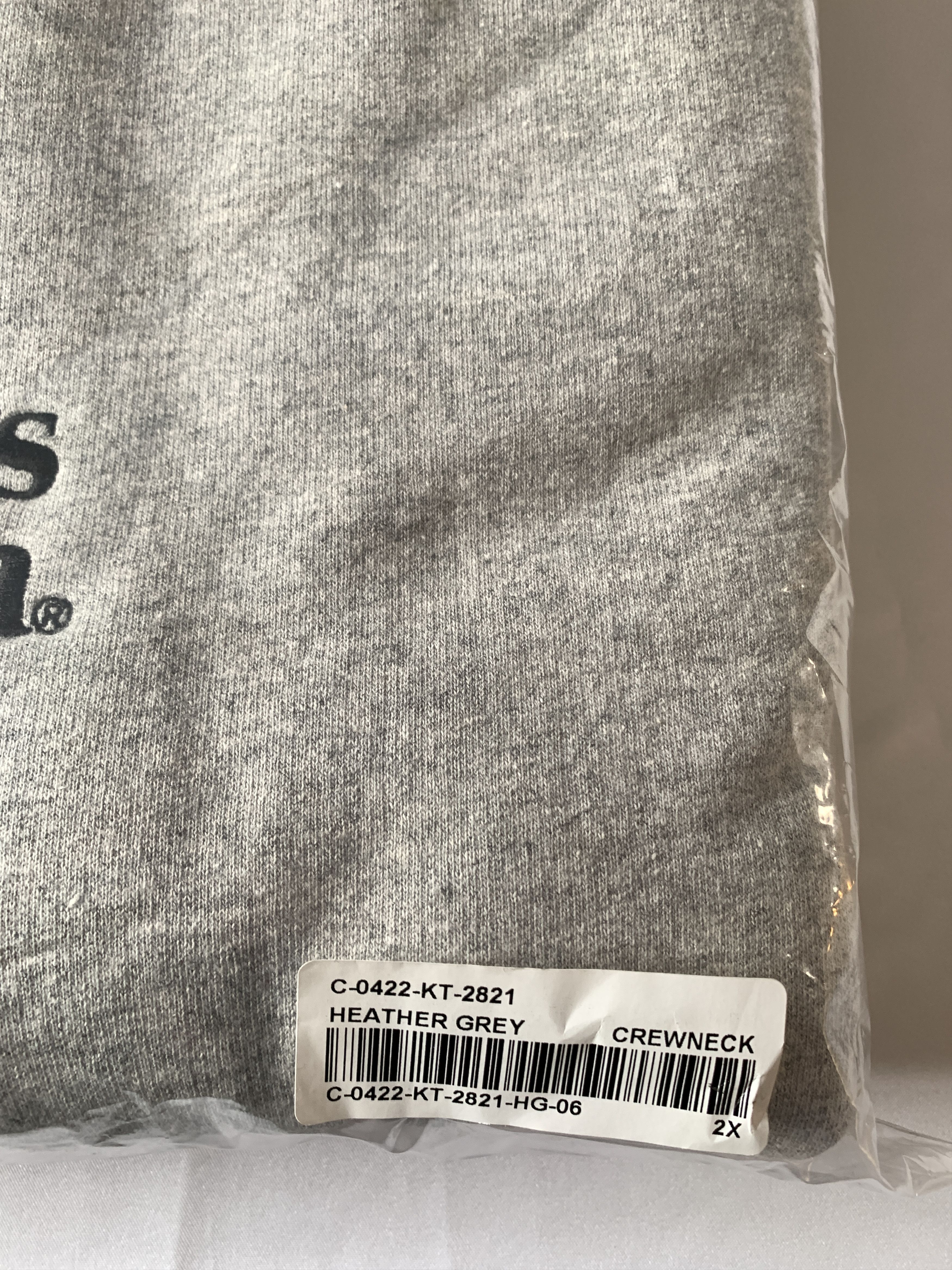 Drake OVO x Looney Tunes Bugs Bunny Crewneck Heather Grey Size US XXL / EU 58 / 5 - 3 Thumbnail