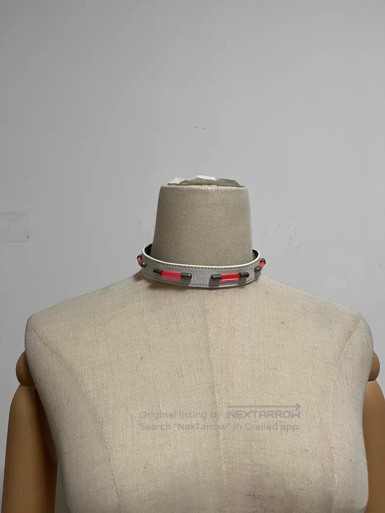Fotus fotus embryo choker necklace with red and black accent det Size ONE SIZE - 2 Thumbnail