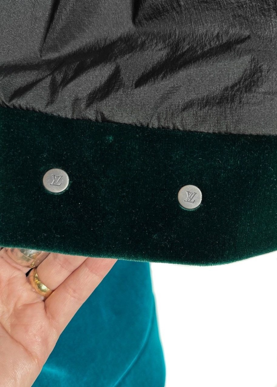 Louis Vuitton Louis Vuitton Colorblock Green Velvet Windbreaker Jacket Size US XL / EU 56 / 4 - 9 Thumbnail