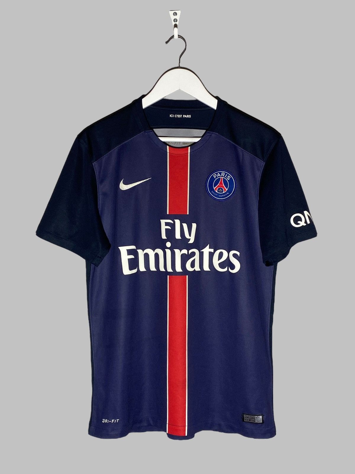 Nike Nike PSG Paris Saint Germain 2015-16 Home Football Shirt Size US M / EU 48-50 / 2 - 1 Thumbnail