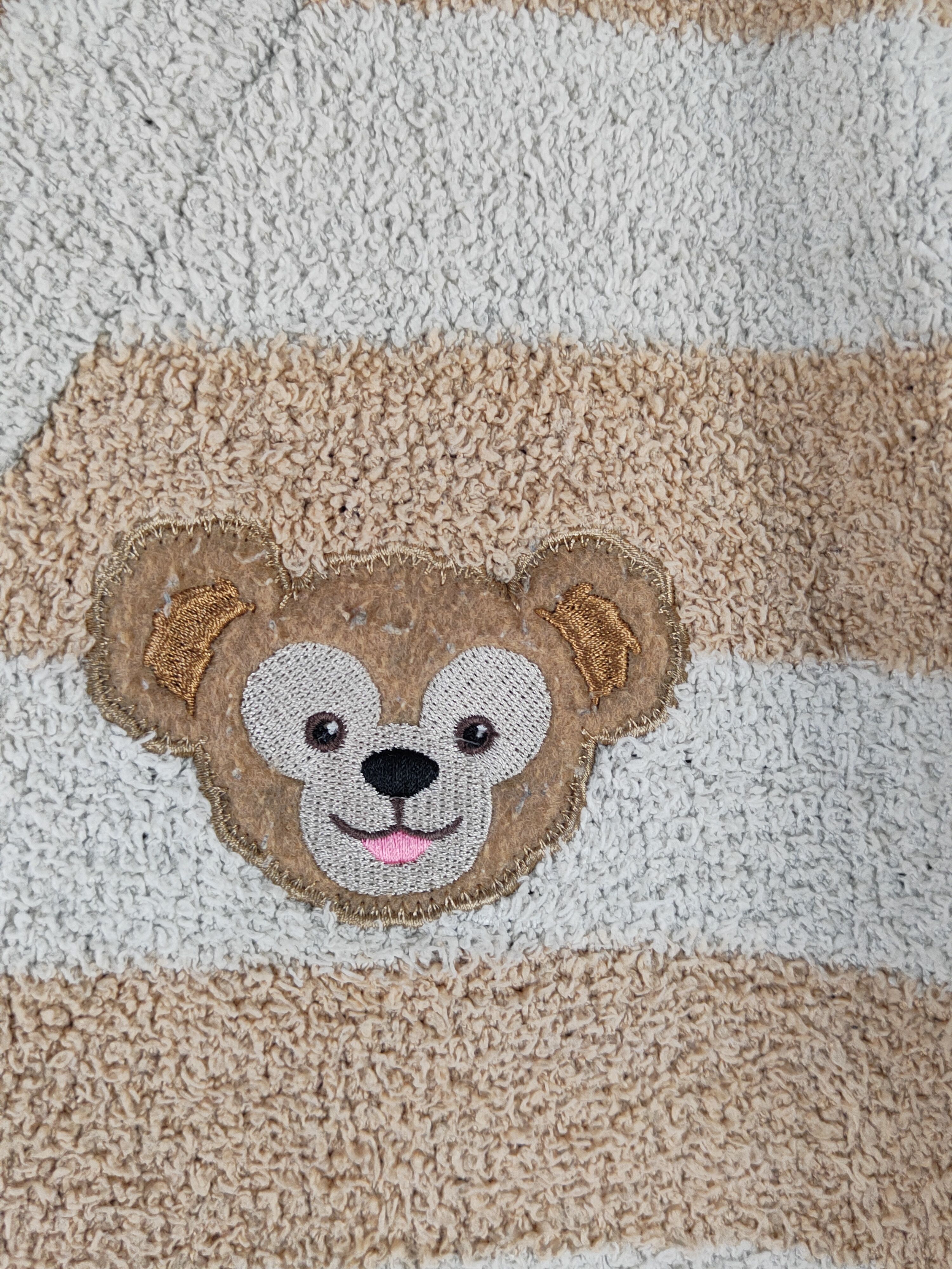 Disney × Japanese Brand × Vintage Disney Light Brown Duffy Bear Knitwear Button Ups #W1265 Size M / US 6-8 / IT 42-44 - 6 Thumbnail