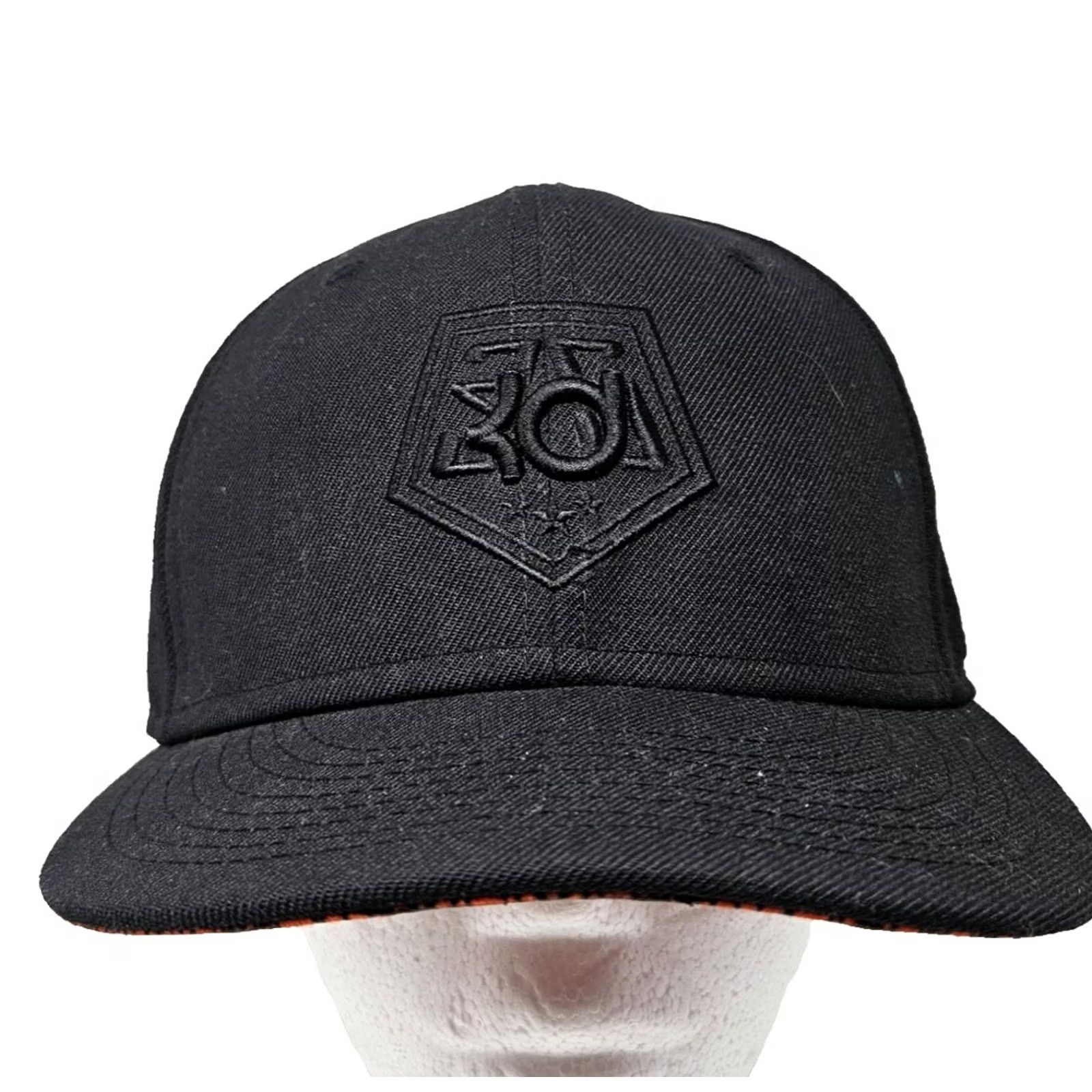 Nike Nike KD Hat Cap Snap Back Embroidered Kevin Durant Mens One Size Black Casual Sports Hat Size ONE SIZE - 2 Thumbnail