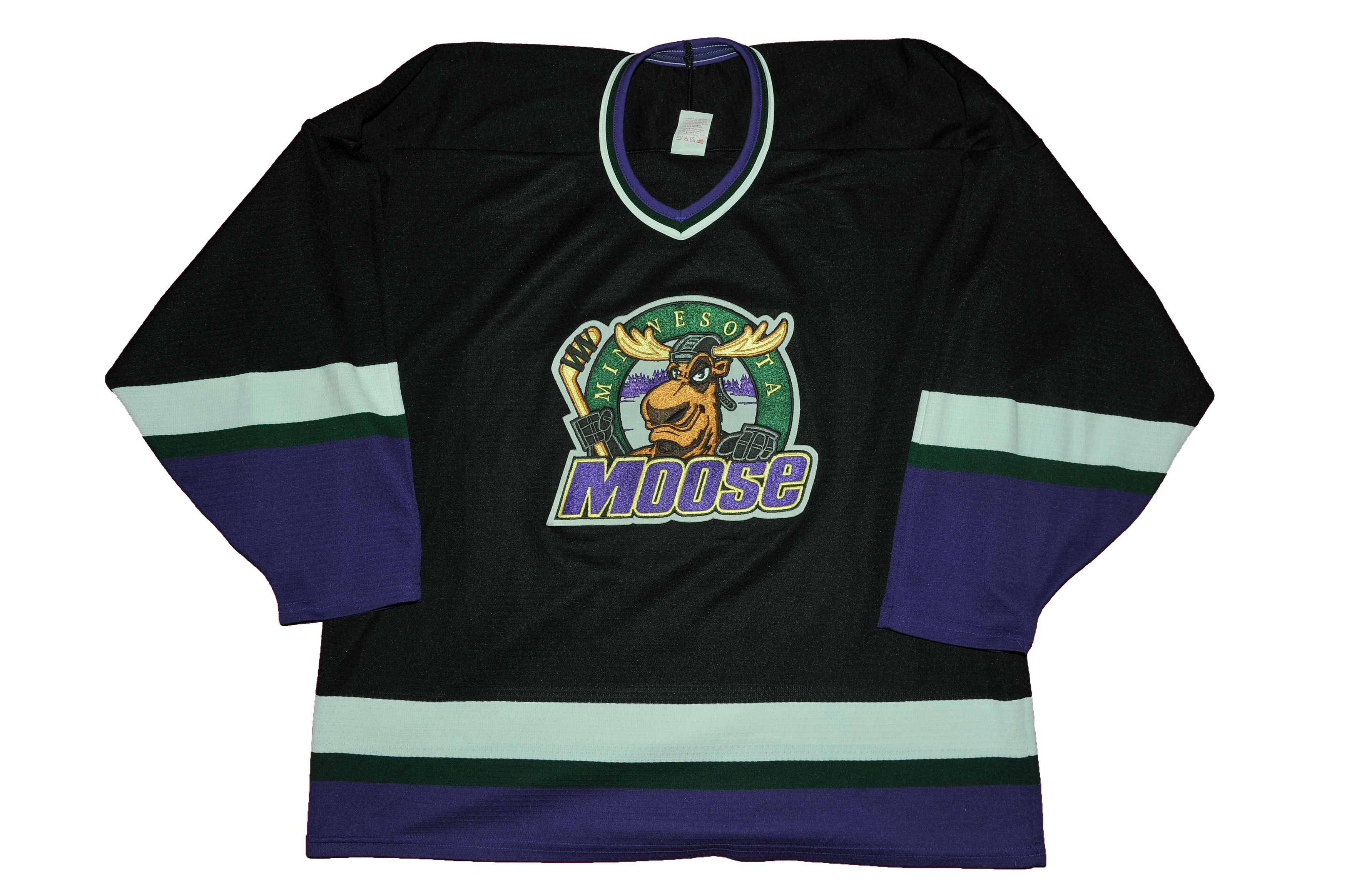 Other Vintage 90s Minnesota Moose Adult Hockey Jersey Starter #1 Size US L / EU 52-54 / 3 - 1 Thumbnail