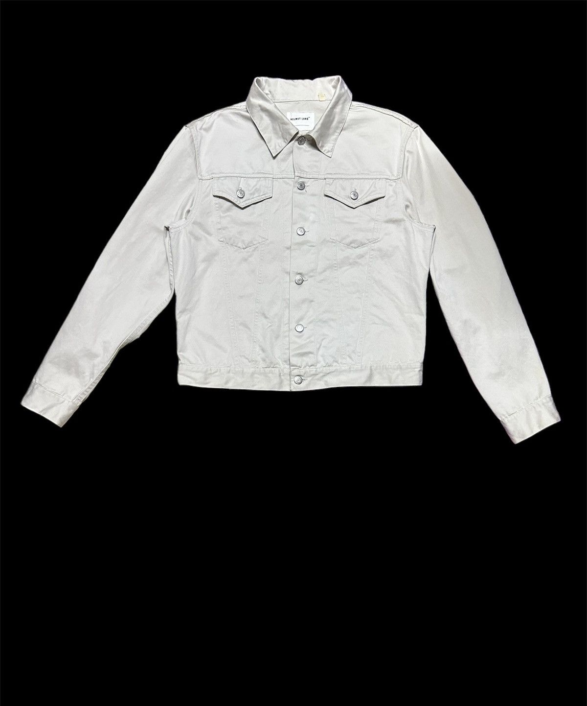 の*様 Helmut Lang white denim jacket 03ss NEXT51｜D.F.L｜HELMUT LANG 03SS VINTAGE BROKEN DENIM LEATHER
