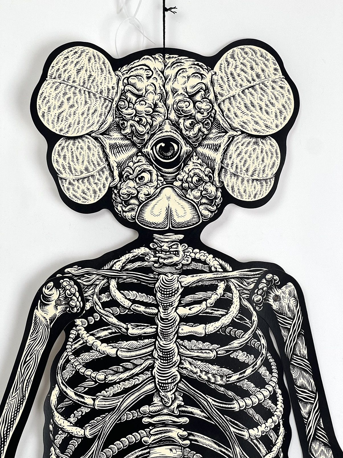 Kaws RARE! KAWS x Brian Donnelly Companion Skeleton 2008 Size ONE SIZE - 2 Thumbnail