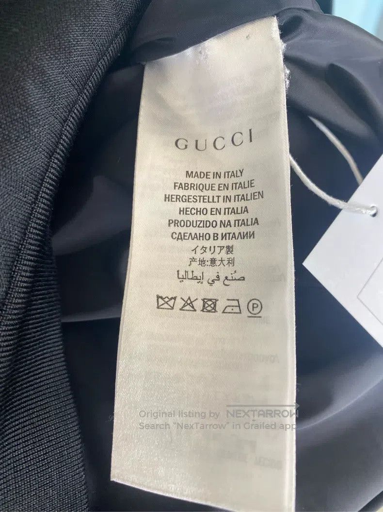 Gucci Gucci Side snake print school uniform jacket Size US XL / EU 56 / 4 - 5 Thumbnail