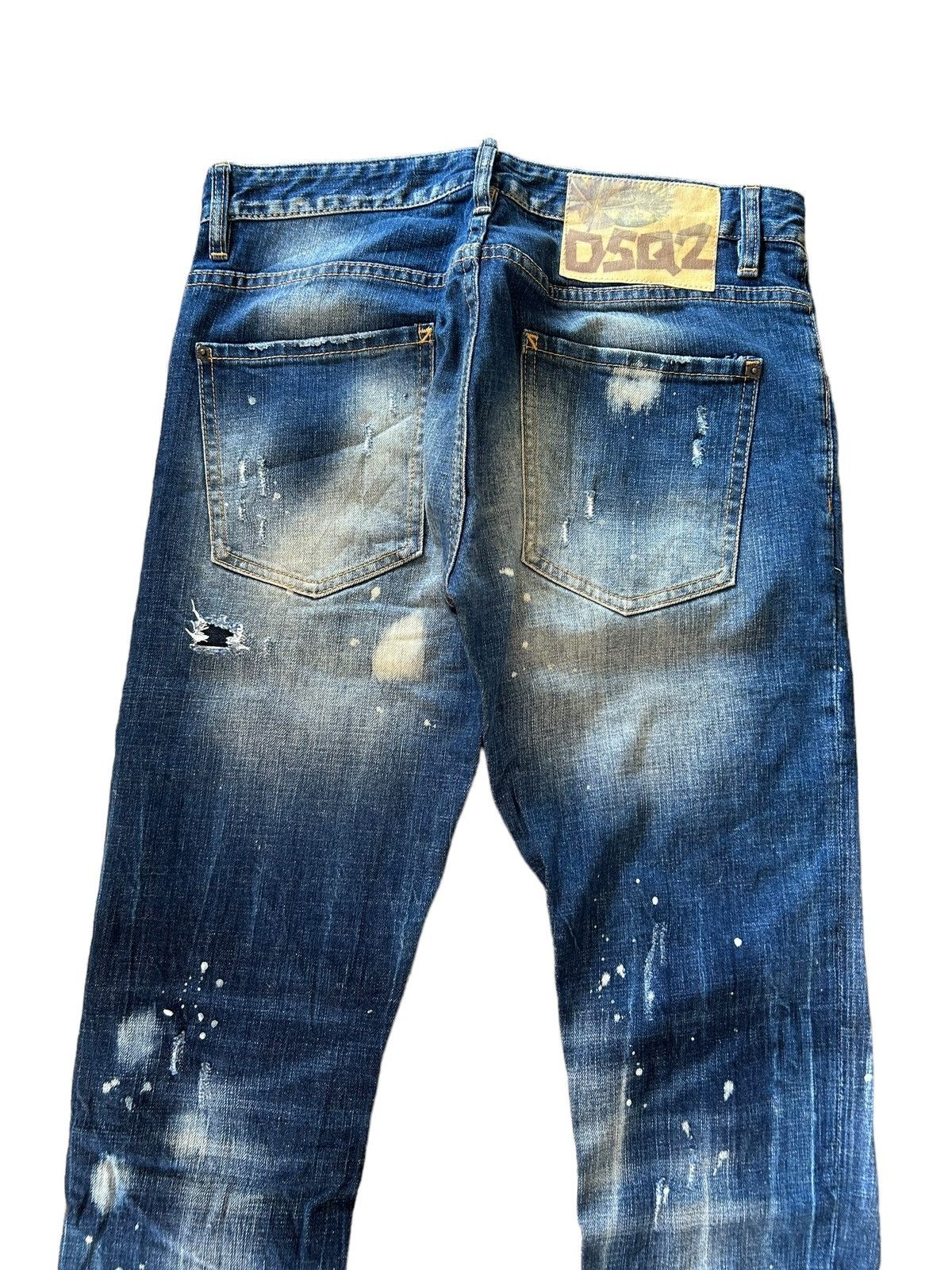 Dsquared2 DSQUARED2 disteressed denim stretch jeans made in italy Size US 32 / EU 48 - 8 Thumbnail
