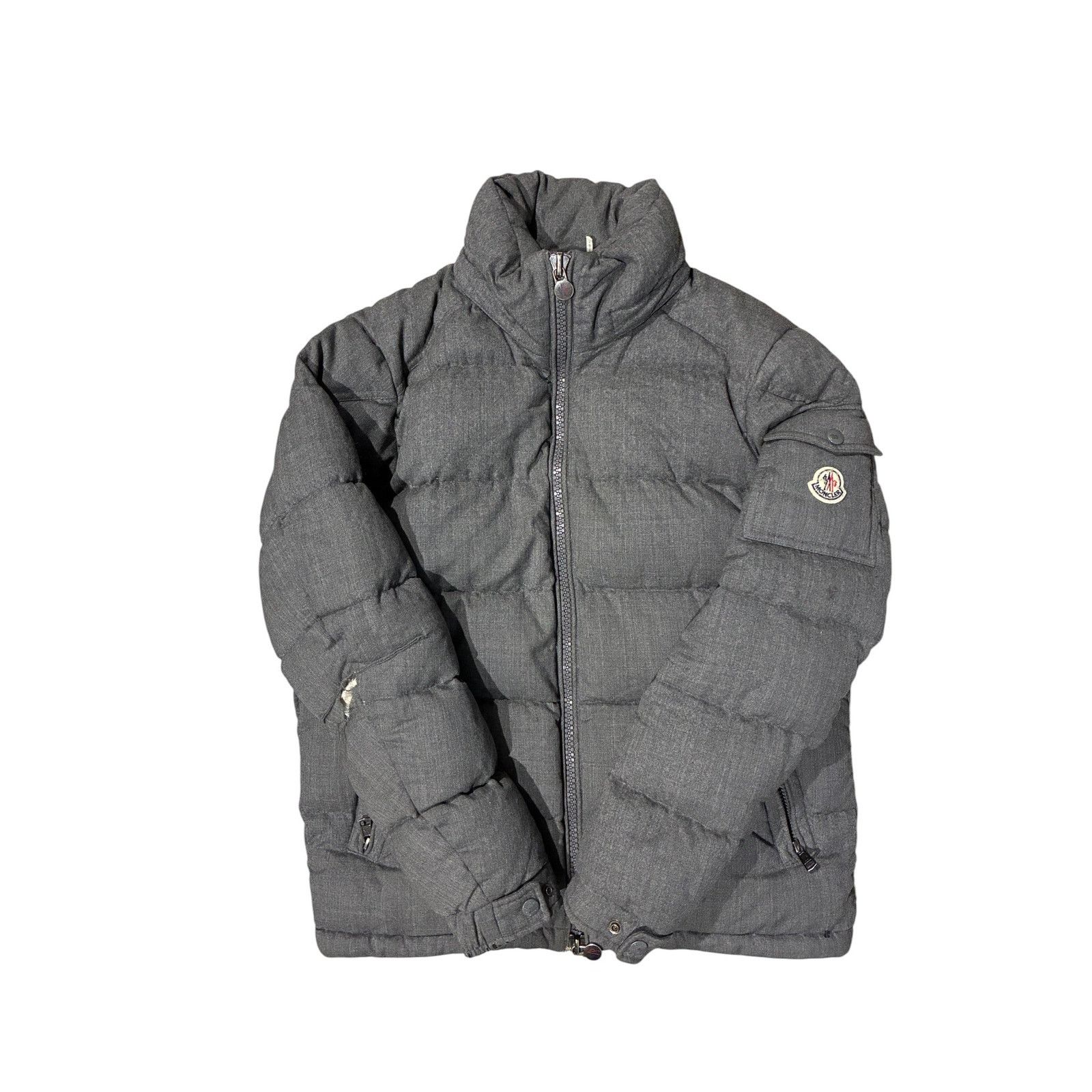 Moncler Moncler Maya Grey Jacket Size US M / EU 48-50 / 2 - 1 Thumbnail