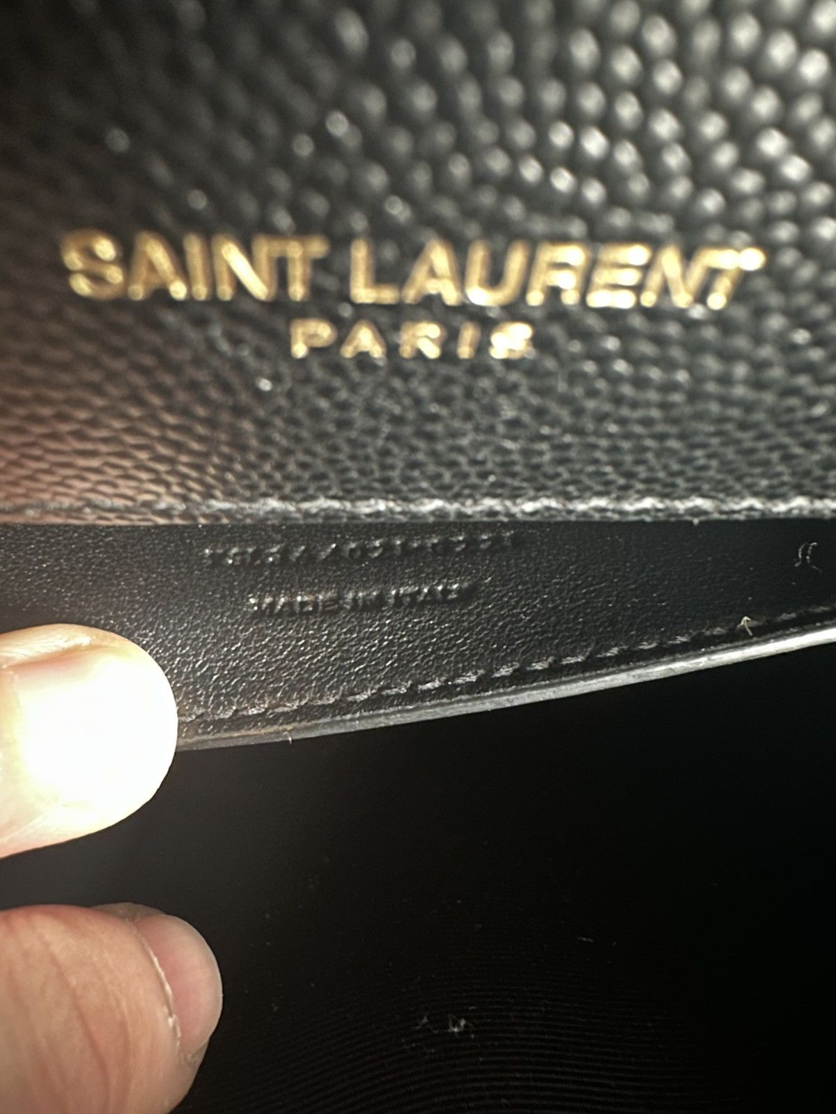 Yves Saint Laurent Saint Laurent Kate Medium YSL Crossbody Bag Grained Leather Size ONE SIZE - 5 Thumbnail