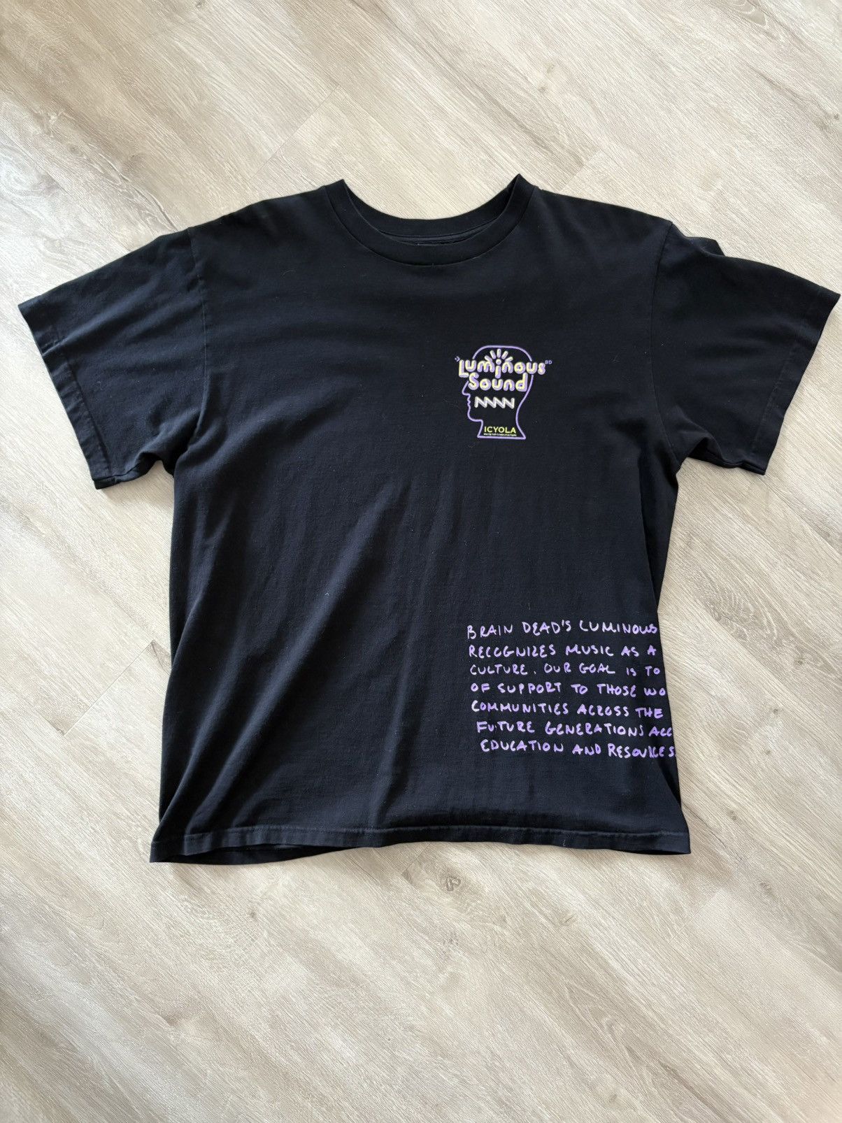 Brain Dead × Converse Braindead x Converse ICYOLA T-shirt Size US L / EU 52-54 / 3 - 1 Thumbnail
