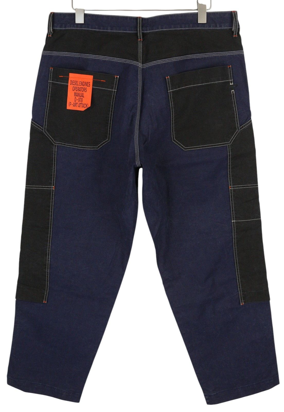 Diesel D-FRANKY CARP JOGG 0EEAW W38 Straight Stretch Jeans 40928 Size US 38 / EU 54 - 2 Thumbnail