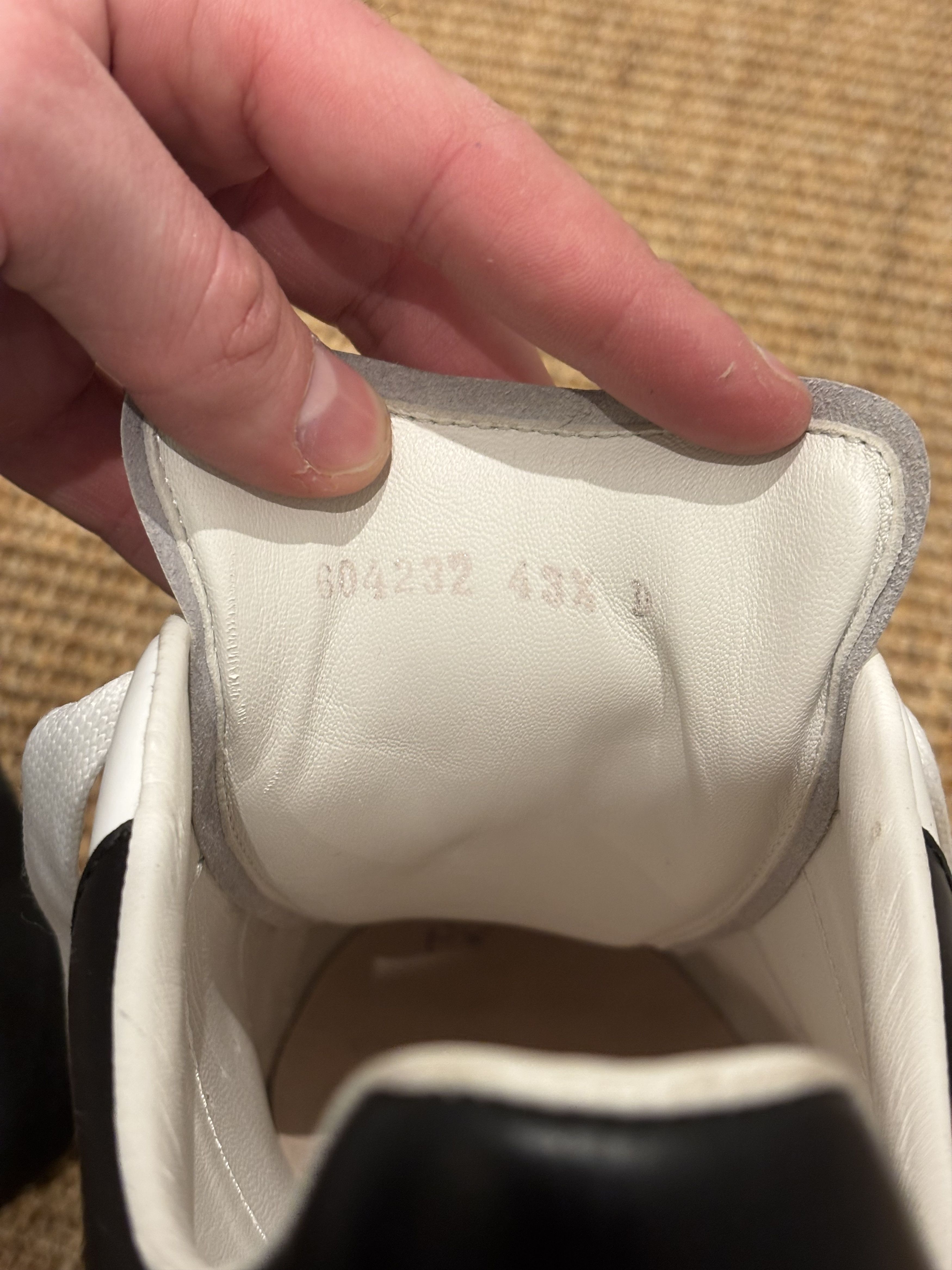 Alexander McQueen Basket de luxe Alexander McQueen oversize blanc et bleu Size US 10.5 / EU 43-44 - 17 Thumbnail
