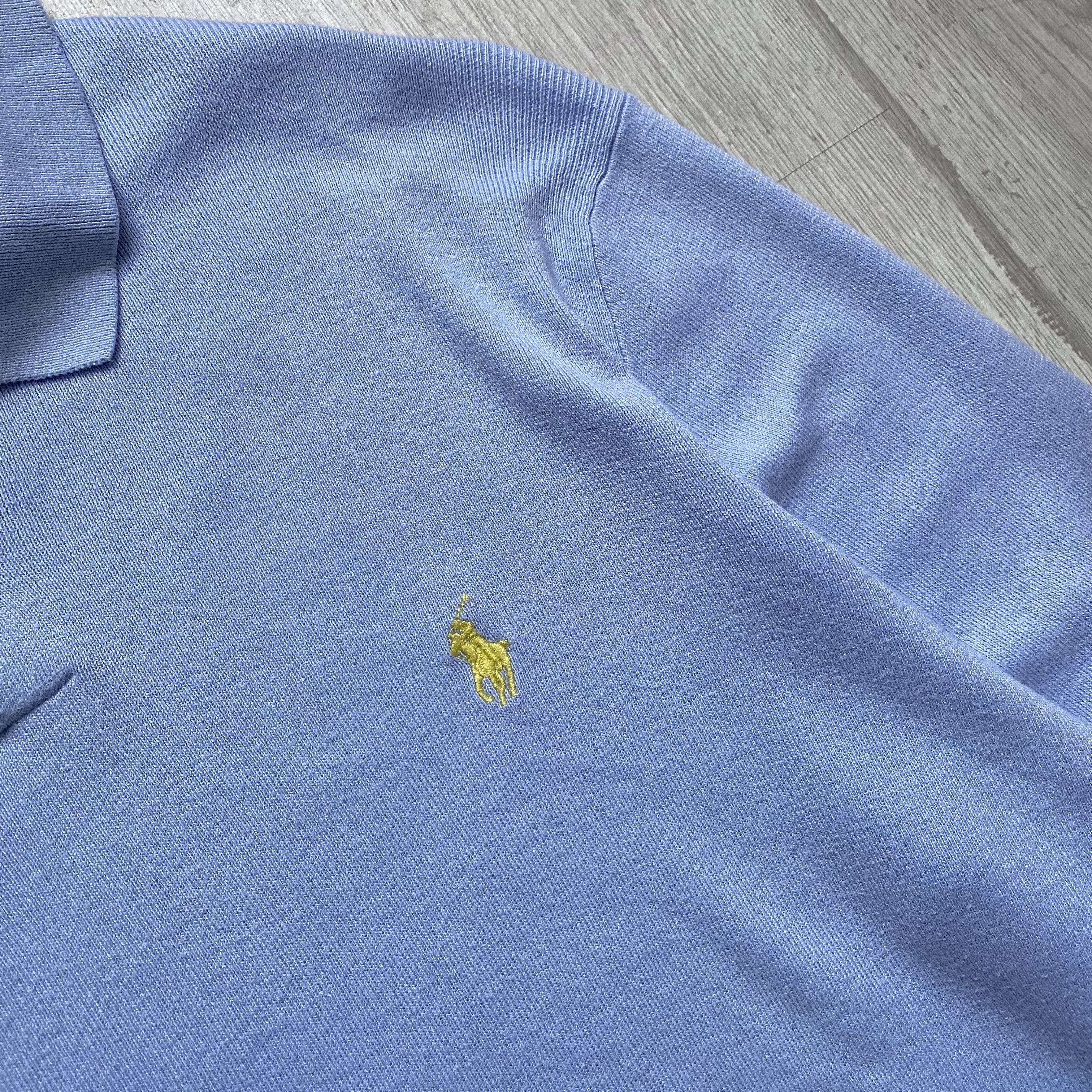 Polo Ralph Lauren 90s Vintage Polo Ralph Lauren Sweater Polo Light Small Logo Size US M / EU 48-50 / 2 - 5 Thumbnail