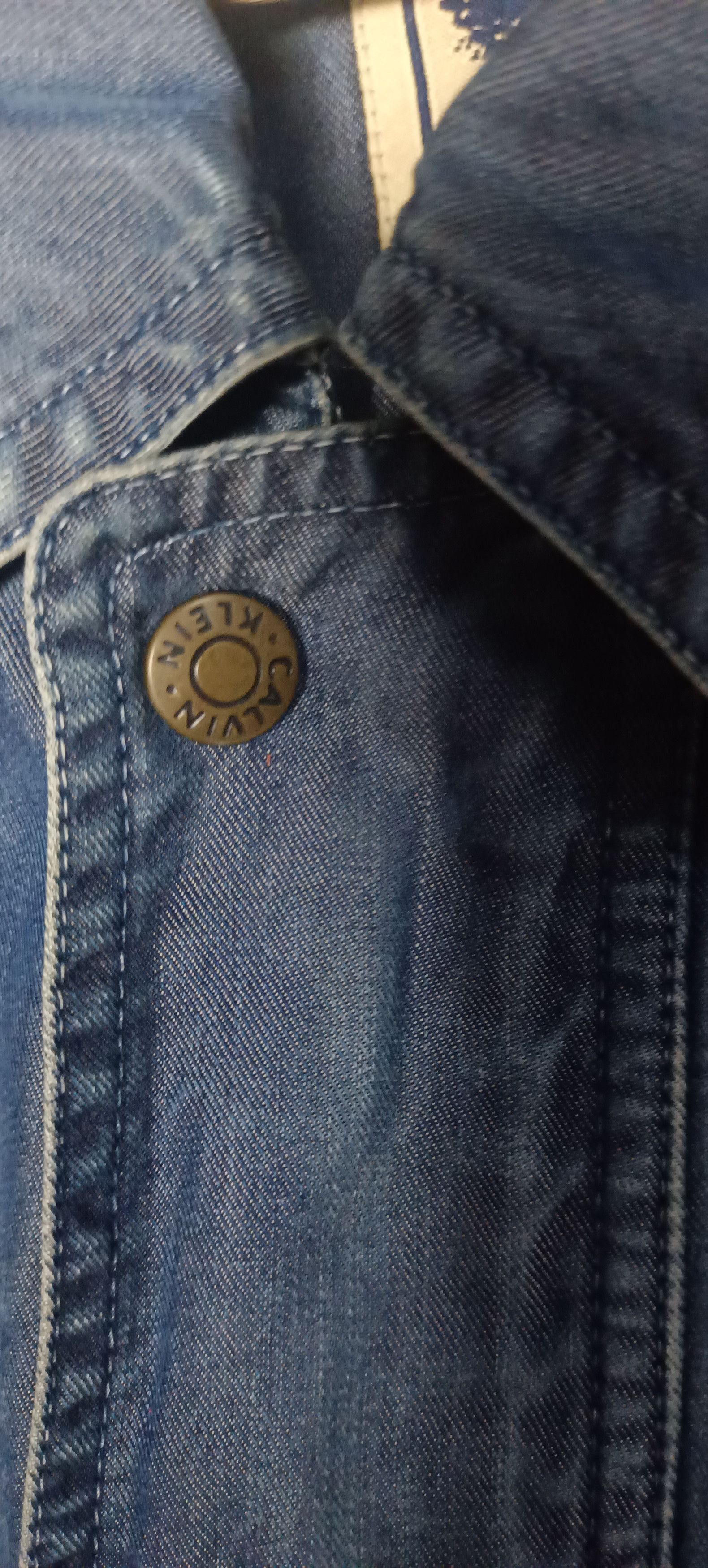 Calvin Klein × Vintage CALVIN KLEIN DENIM SHIRT BUTTON UP Size US M / EU 48-50 / 2 - 7 Thumbnail