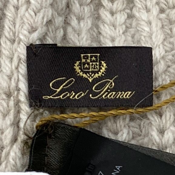 Loro Piana Loro Piana Cashmere Beanie Khaki (M) Size ONE SIZE - 4 Thumbnail