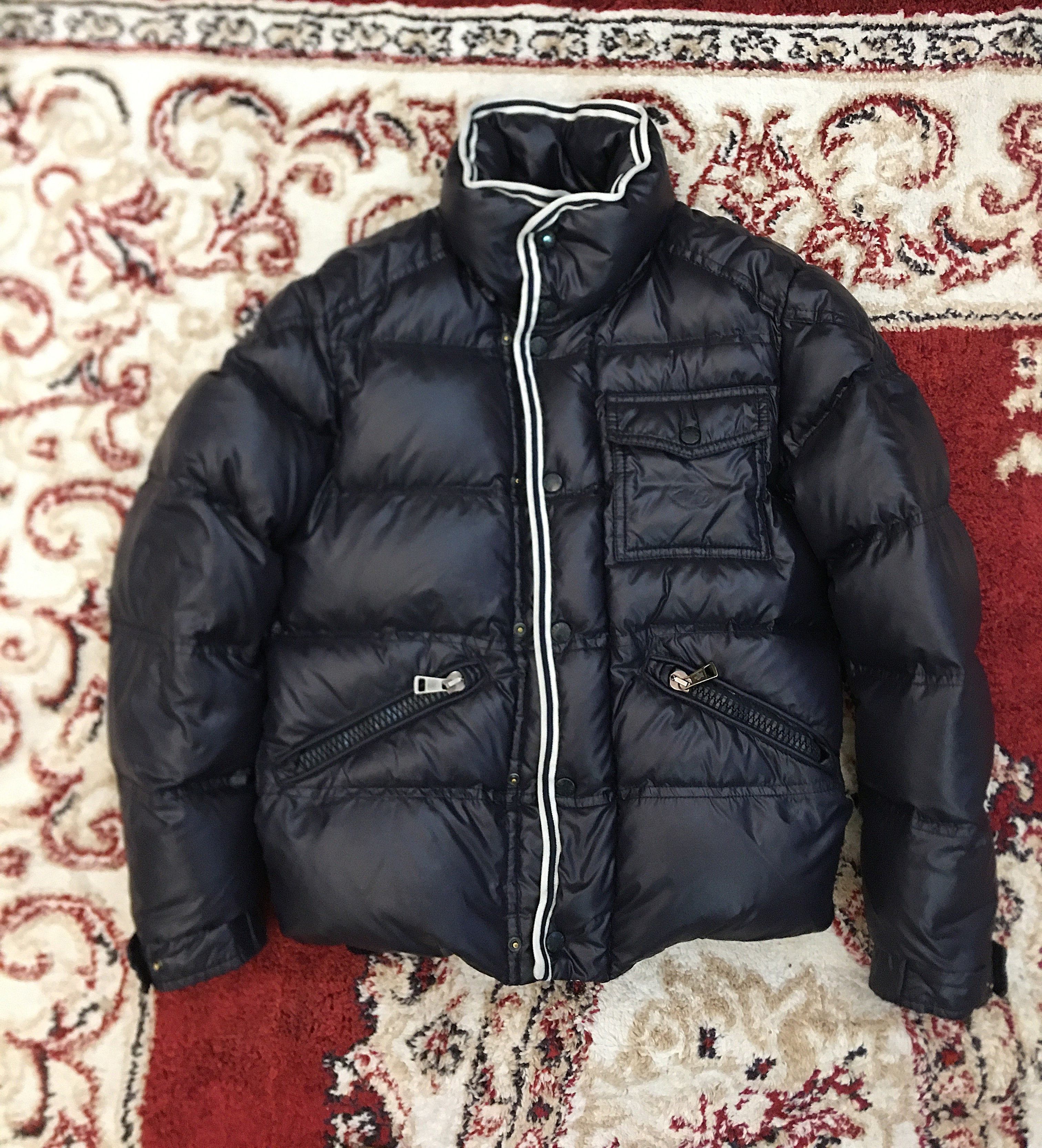 Moncler Moncler Mens Jacket 0 Xs Purple Branson Down Puffer Size US XS / EU 42 / 0 - 1 Thumbnail