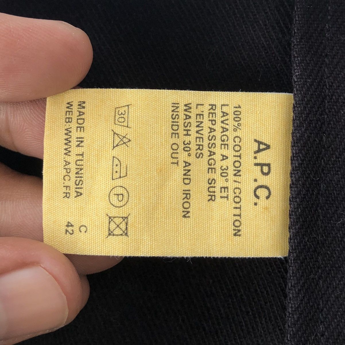 A.P.C. APC Men's Military Black Button Up Field Jacket Size US M / EU 48-50 / 2 - 16 Thumbnail