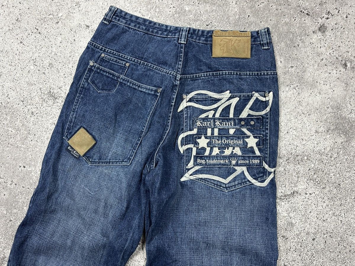 Karl Kani Karl Kani 00s og vintage baggy jeans Size US 34 / EU 50 - 2 Thumbnail