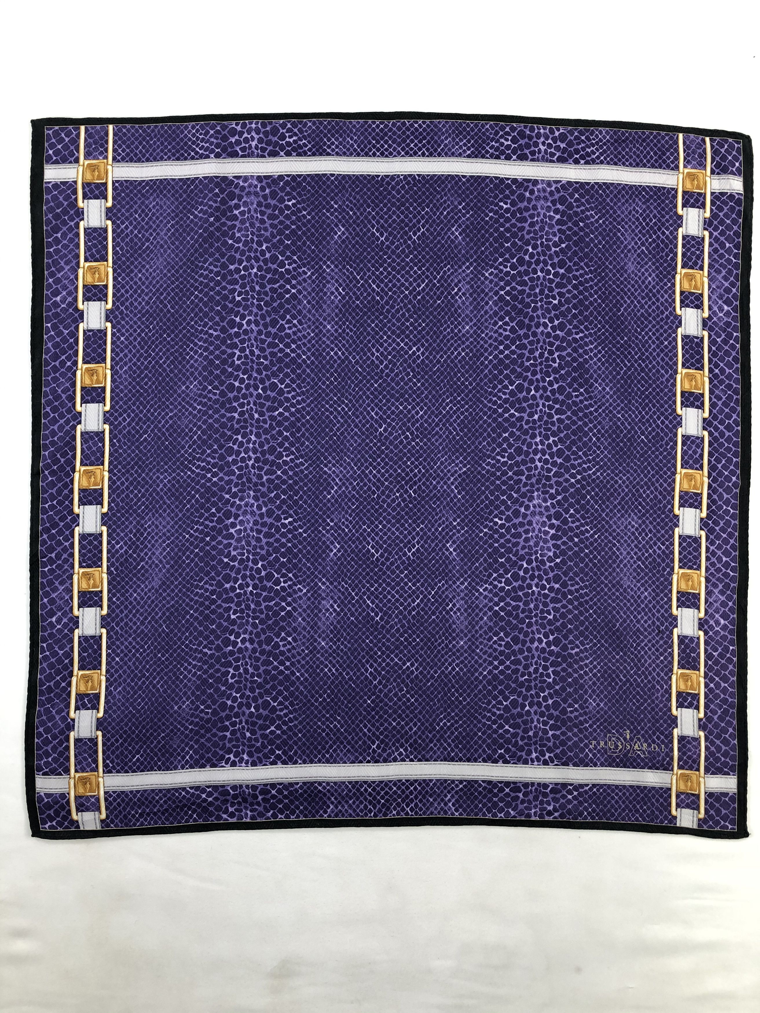 Trussardi × Vintage Trussardi Handkerchief / Bandana / Neckerchief Size ONE SIZE - 1 Thumbnail