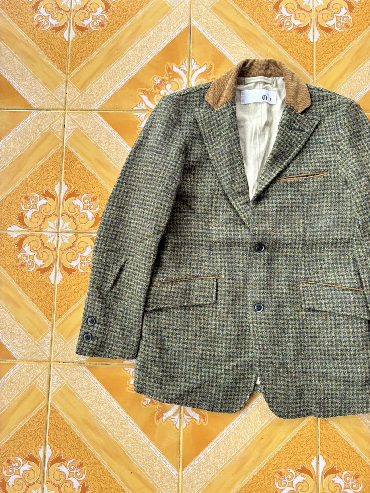 Undercover U.U x Harris Tweed Wool Blazer Jacket Size US M / EU 48-50 / 2 - 9 Thumbnail