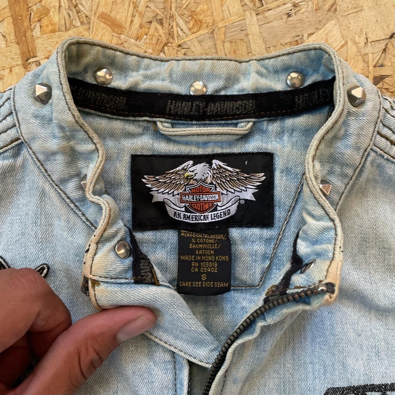 Harley Davidson × Vintage Vintage Harley Davidson Womens Jacket Size S / US 4 / IT 40 - 6 Thumbnail