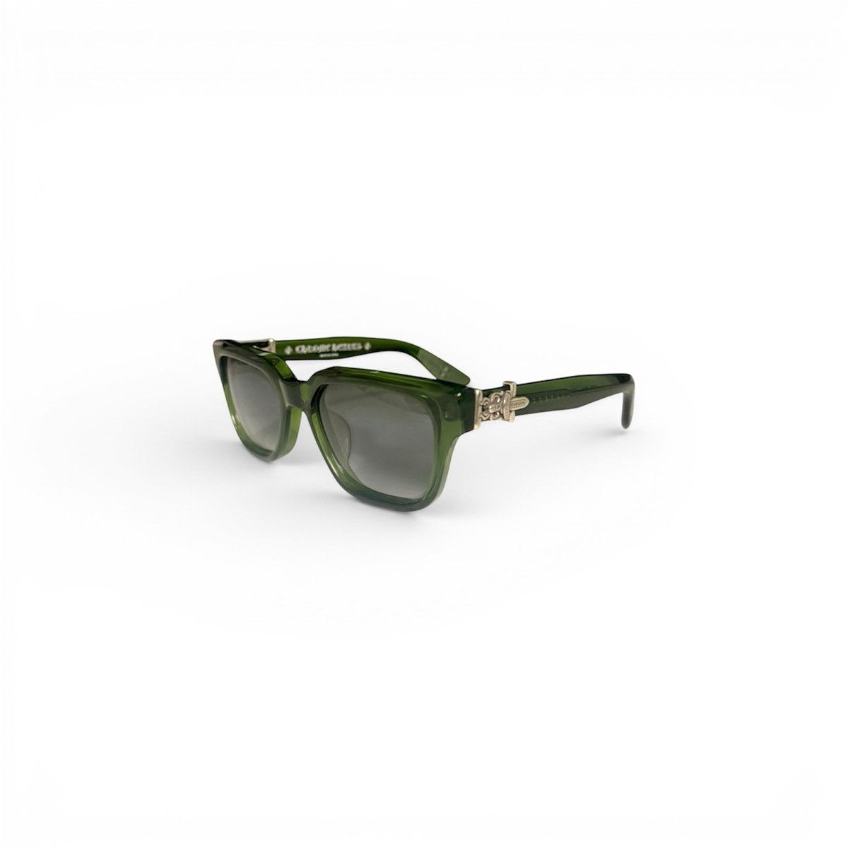 Chrome Hearts CHROME HEARTS VAGILLIONAIRE II GREEN SUNGLASSES Size ONE SIZE - 1 Thumbnail