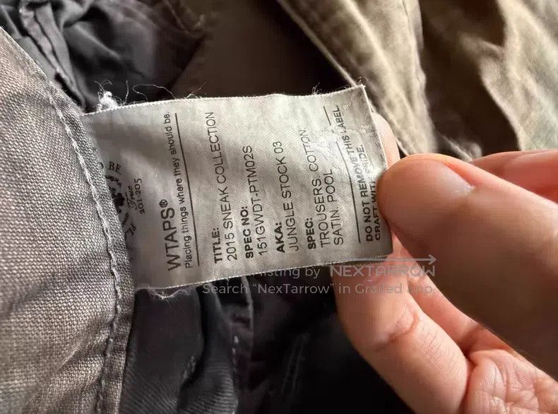 Wtaps Wtaps size 2 Joint Edition Camo Work Leisure Pants Size US 32 / EU 48 - 6 Thumbnail