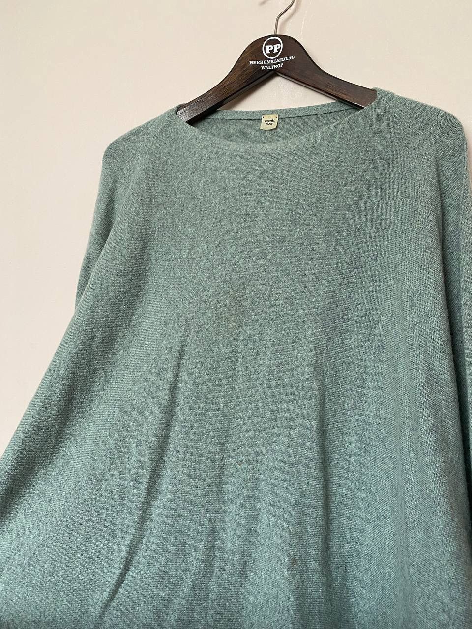 Hermes Hermes Green batwing cashmere knitted sweater top Size S / US 4 / IT 40 - 7 Thumbnail