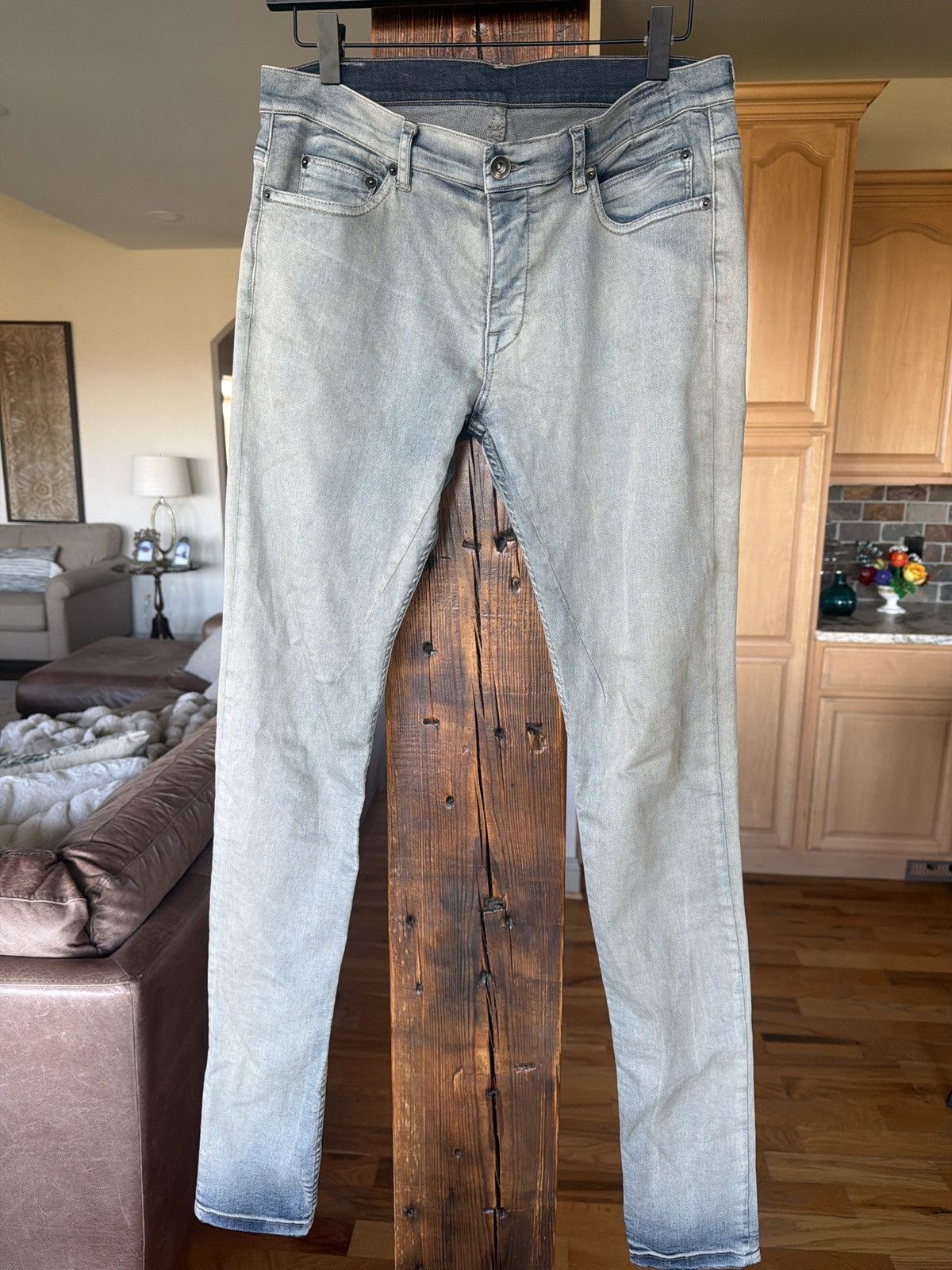 Rick Owens Drkshdw SS2015 Rick Owens Tulsa Cut “Hustler Blue” Size 29 Size US 29 - 1 Thumbnail