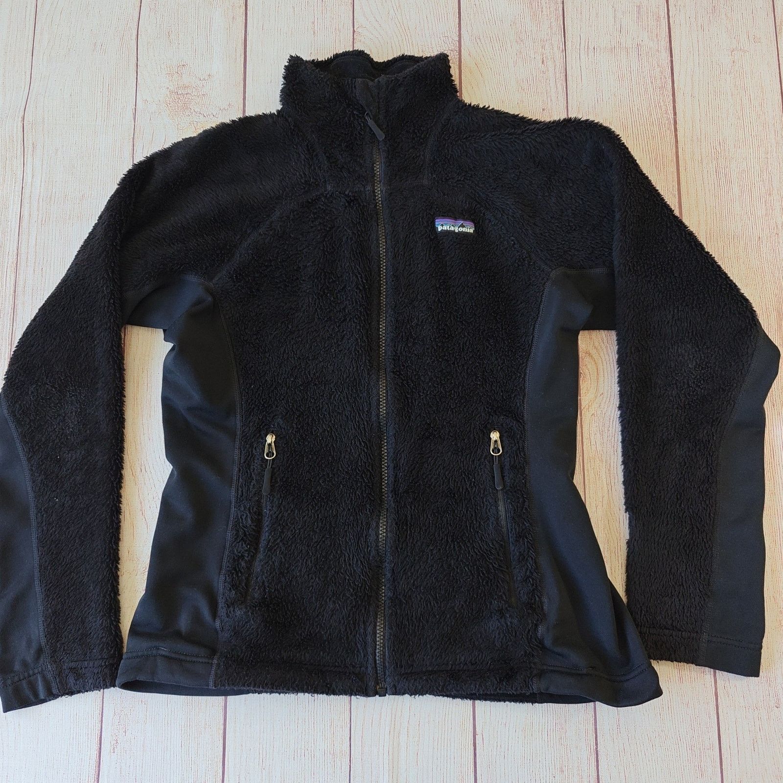 Patagonia W's Patagonia R series black fleece zip jacket sz M Size M / US 6-8 / IT 42-44 - 6 Thumbnail