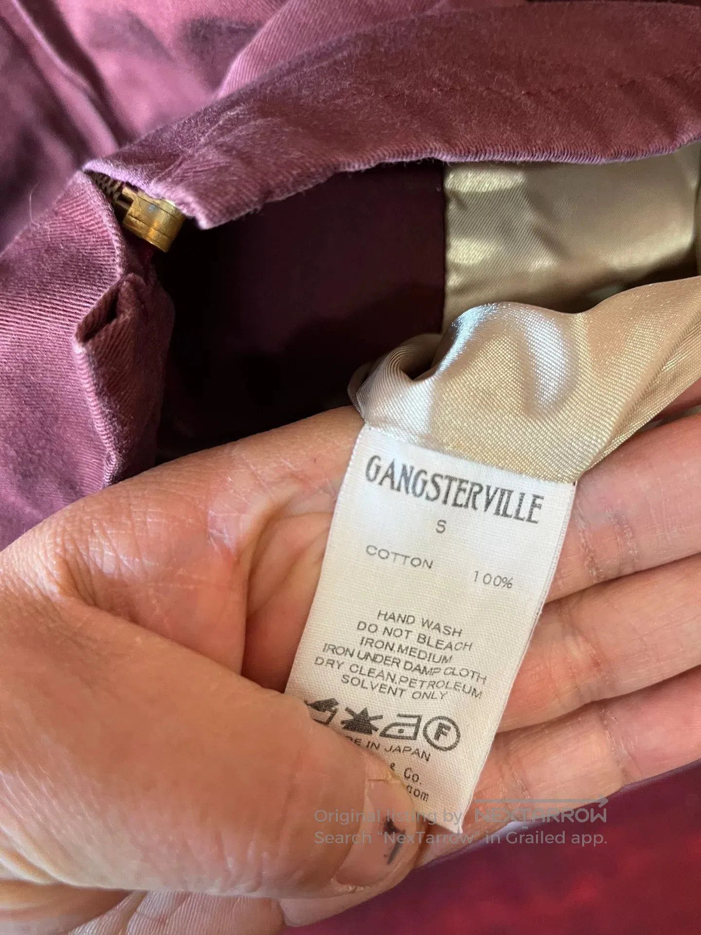 Ghetto Rodeo Gangsterville Classic Pattern Jacket. Size US S / EU 44-46 / 1 - 7 Thumbnail