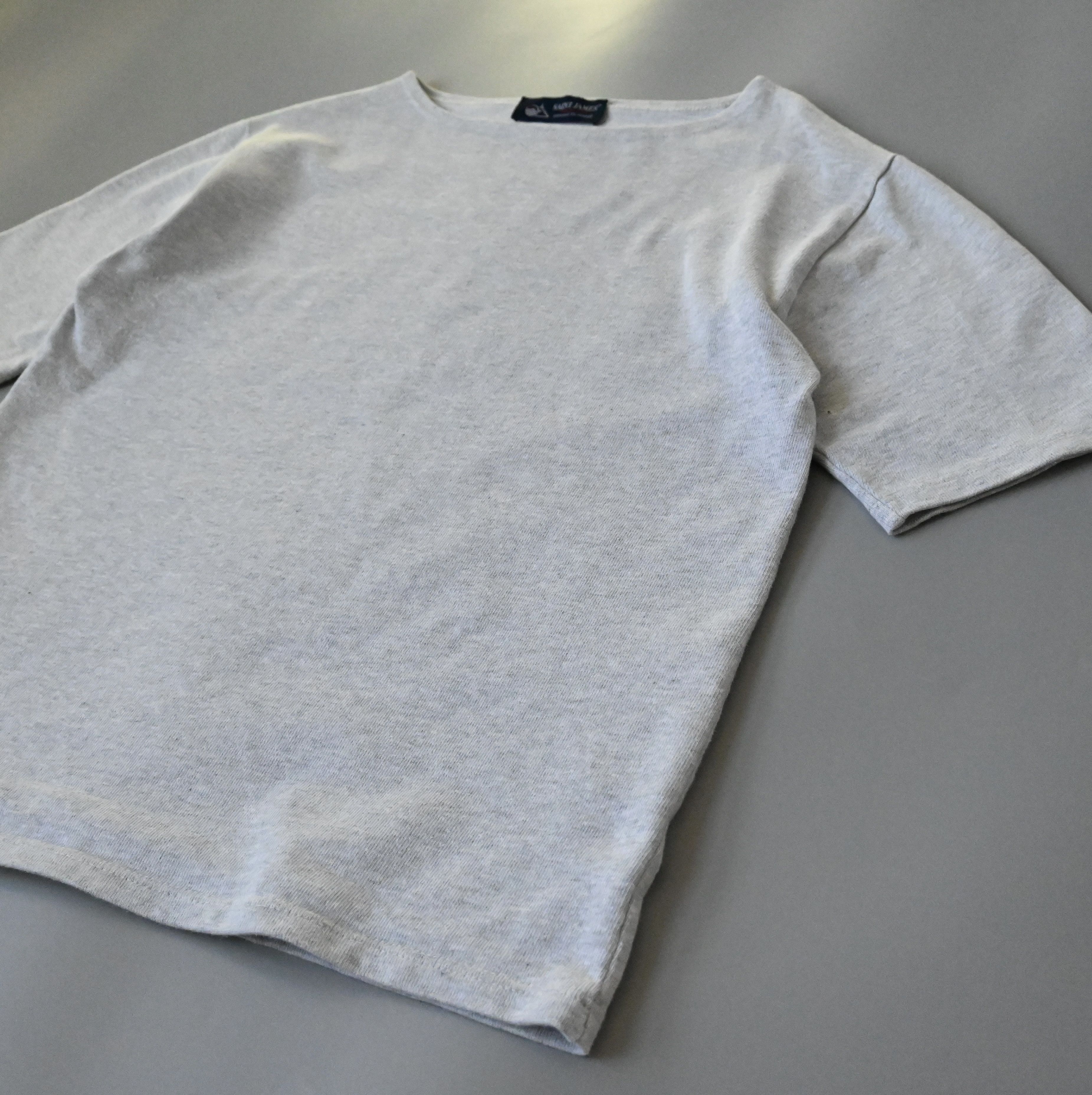 Saint James SAINT JAMES heavyweight cotton shirt, soild ash gray, 4 Size US M / EU 48-50 / 2 - 10 Thumbnail