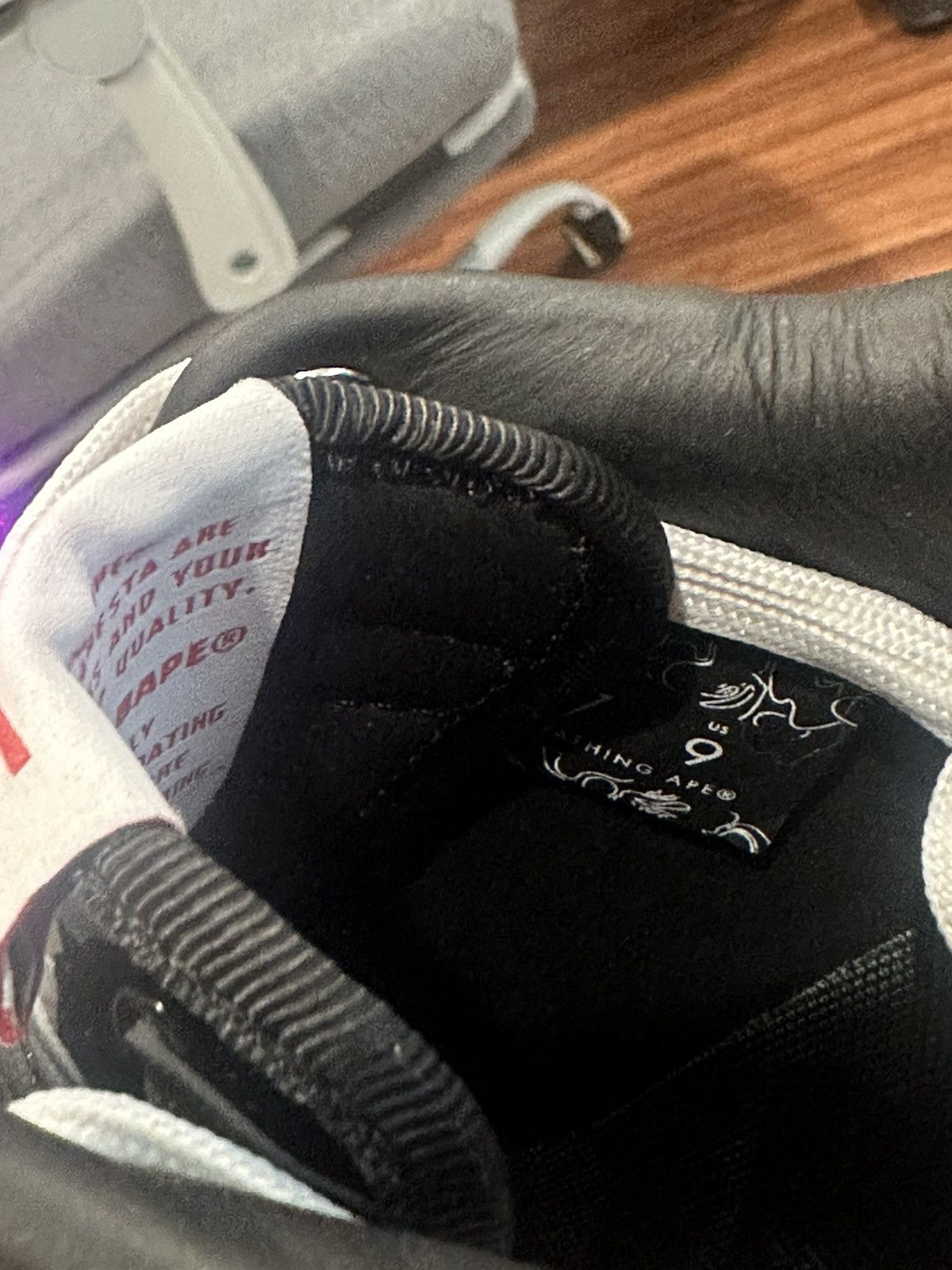 Anti Social Social Club × Bape Bapesta’s x ASSC Size US 9 / EU 42 - 6 Thumbnail