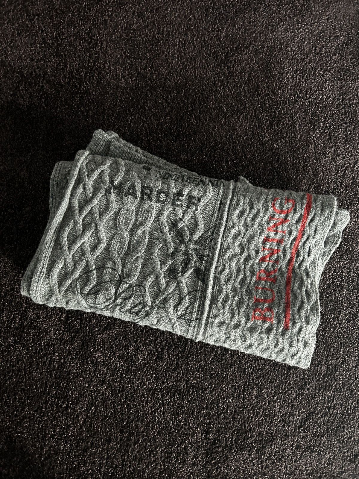 Raf Simons RAF SIMONS AW18 SCARF Size ONE SIZE - 2 Thumbnail