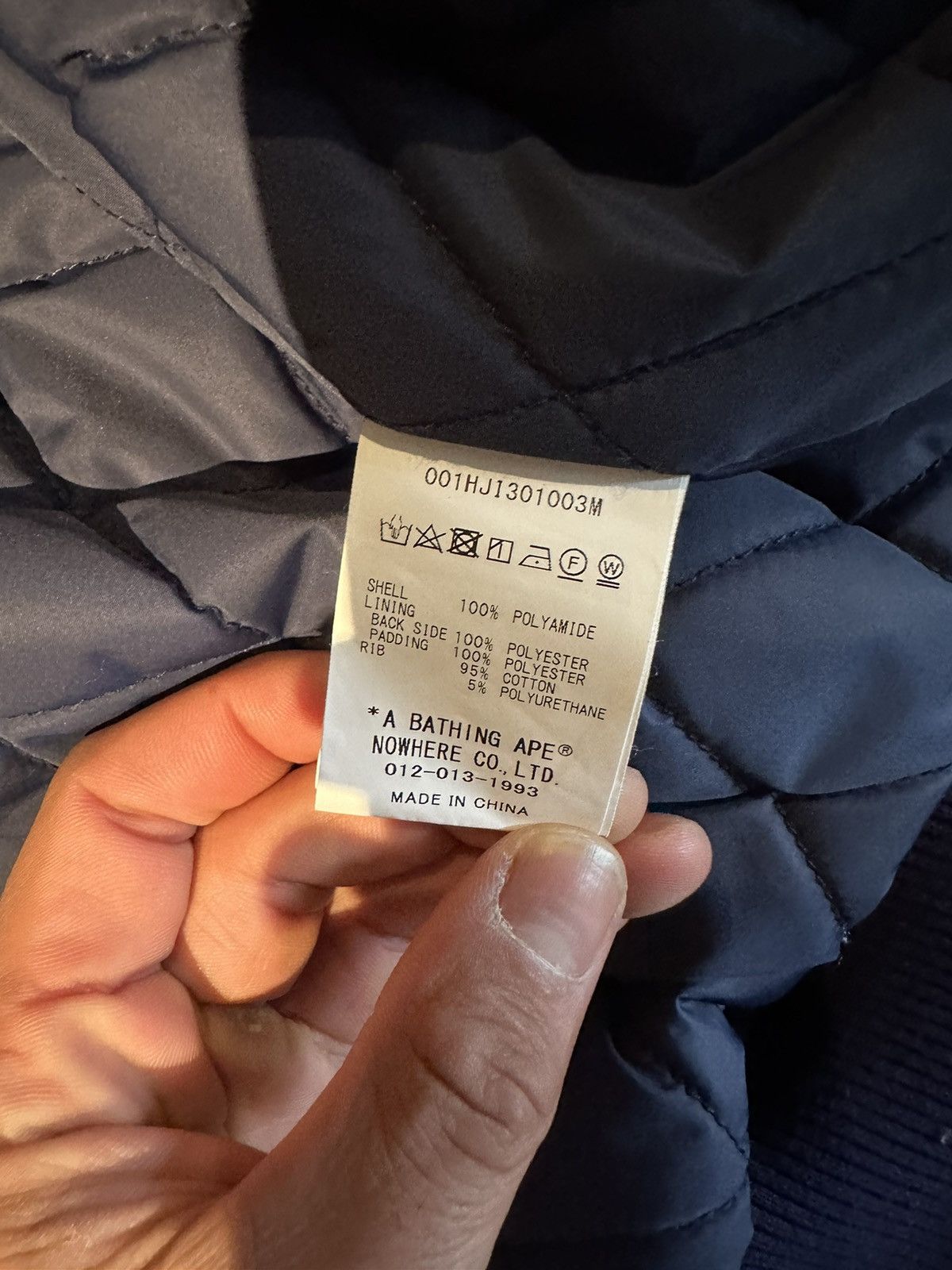 Bape Bape Baseball Jacket Size US XL / EU 56 / 4 - 6 Thumbnail