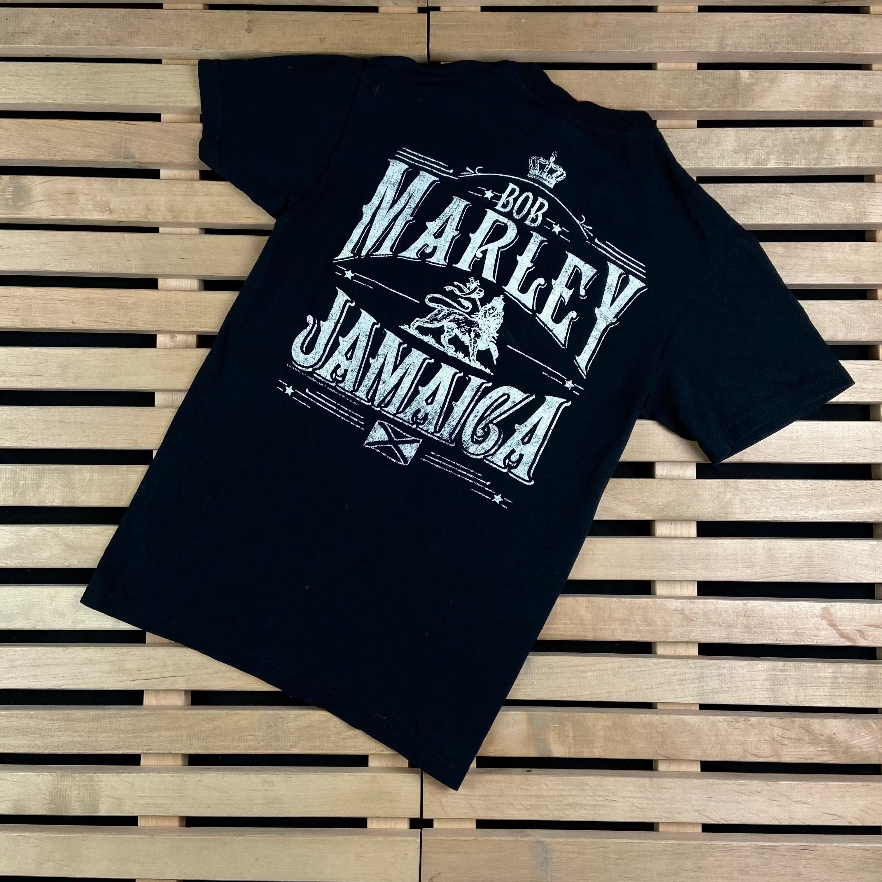 Band Tees × Bob Marley × Vintage Vintage T Shirt Bob Marley Kingston Jamaica 2011 Size S Size US S / EU 44-46 / 1 - 7 Thumbnail
