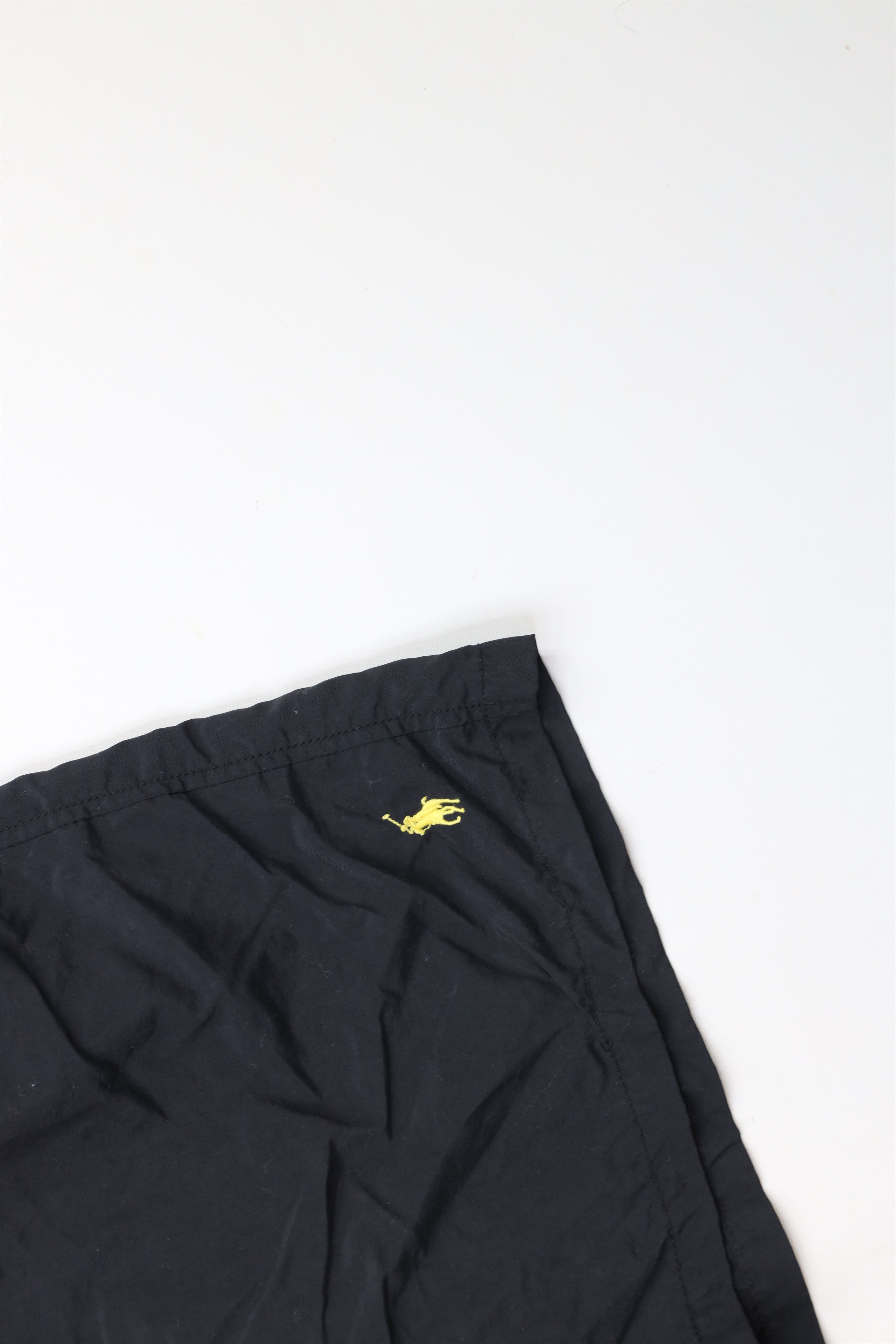 Ralph Lauren × Vintage Vintage 90s Ralph Lauren Knee Lined Shorts Swim Trunks Black Size US 36 / EU 52 - 5 Thumbnail