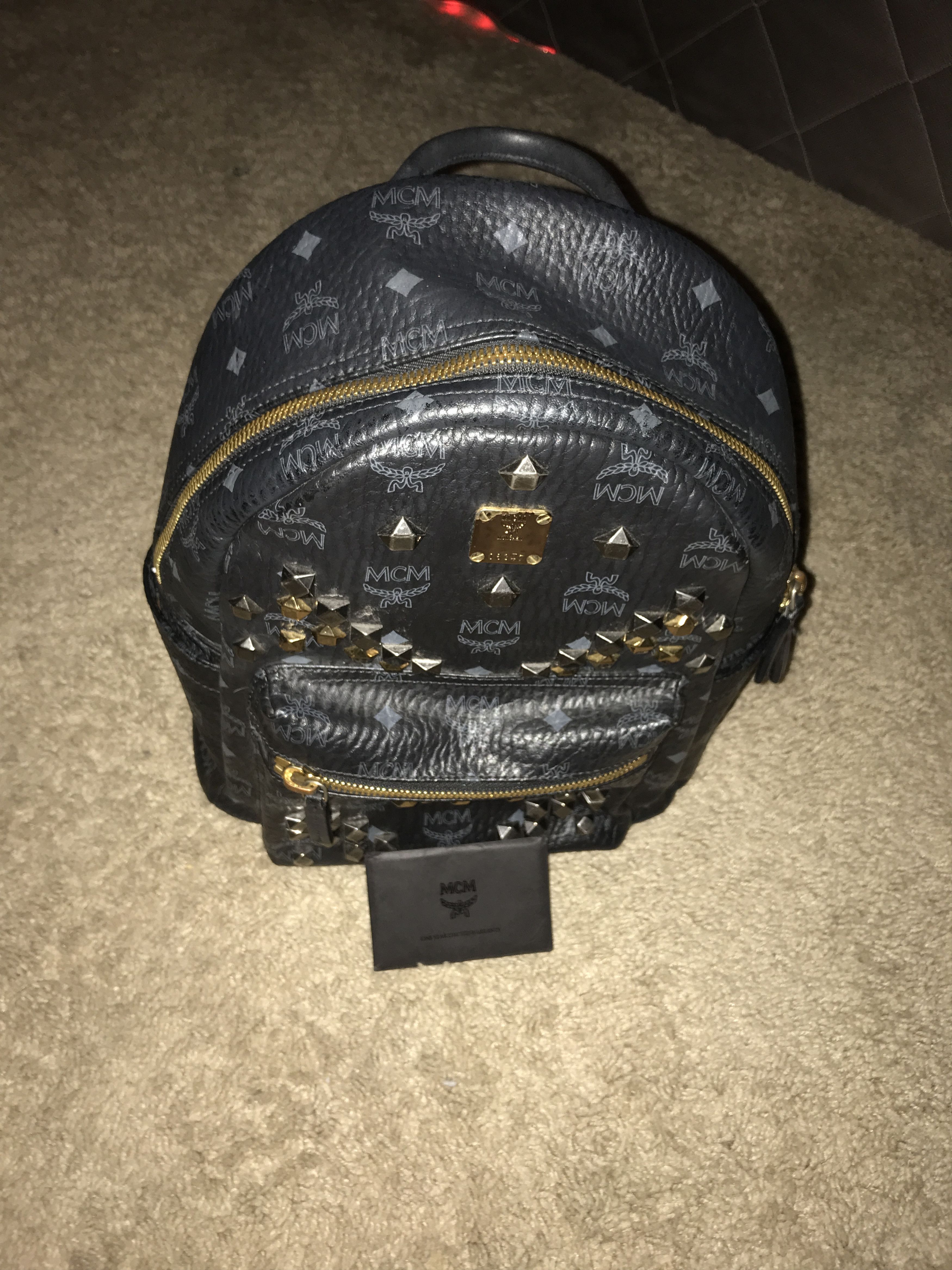 MCM BLACK MCM BOOKBAG Grailed