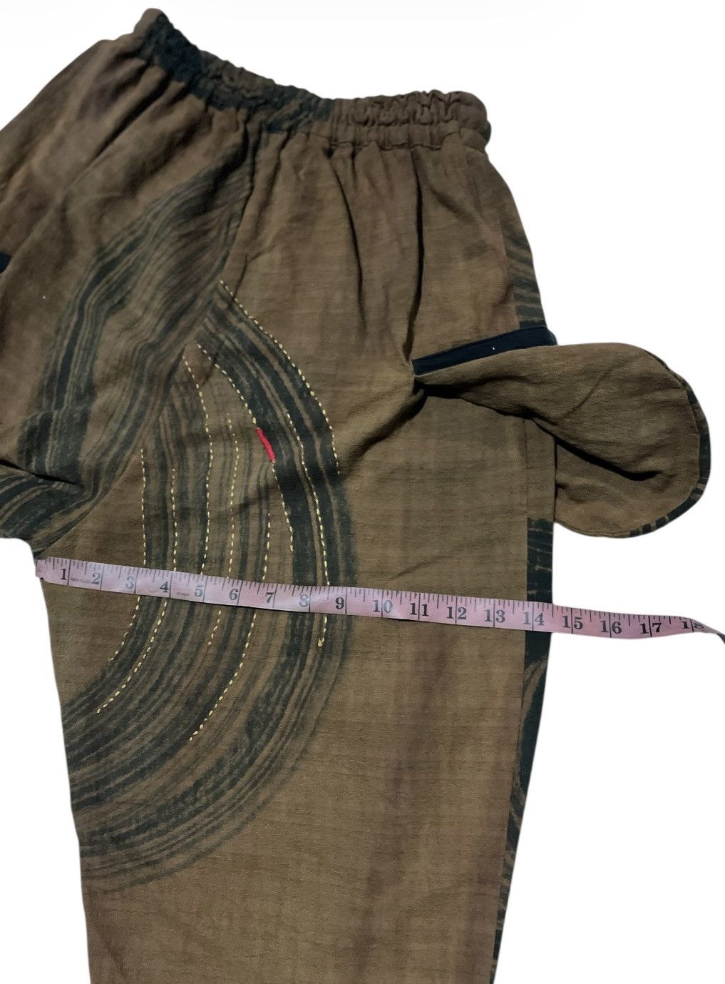 If Six Was Nine LOOSE FIT HAREM PANTS BY RYO KREATIF Size US 26 / EU 42 - 11 Thumbnail
