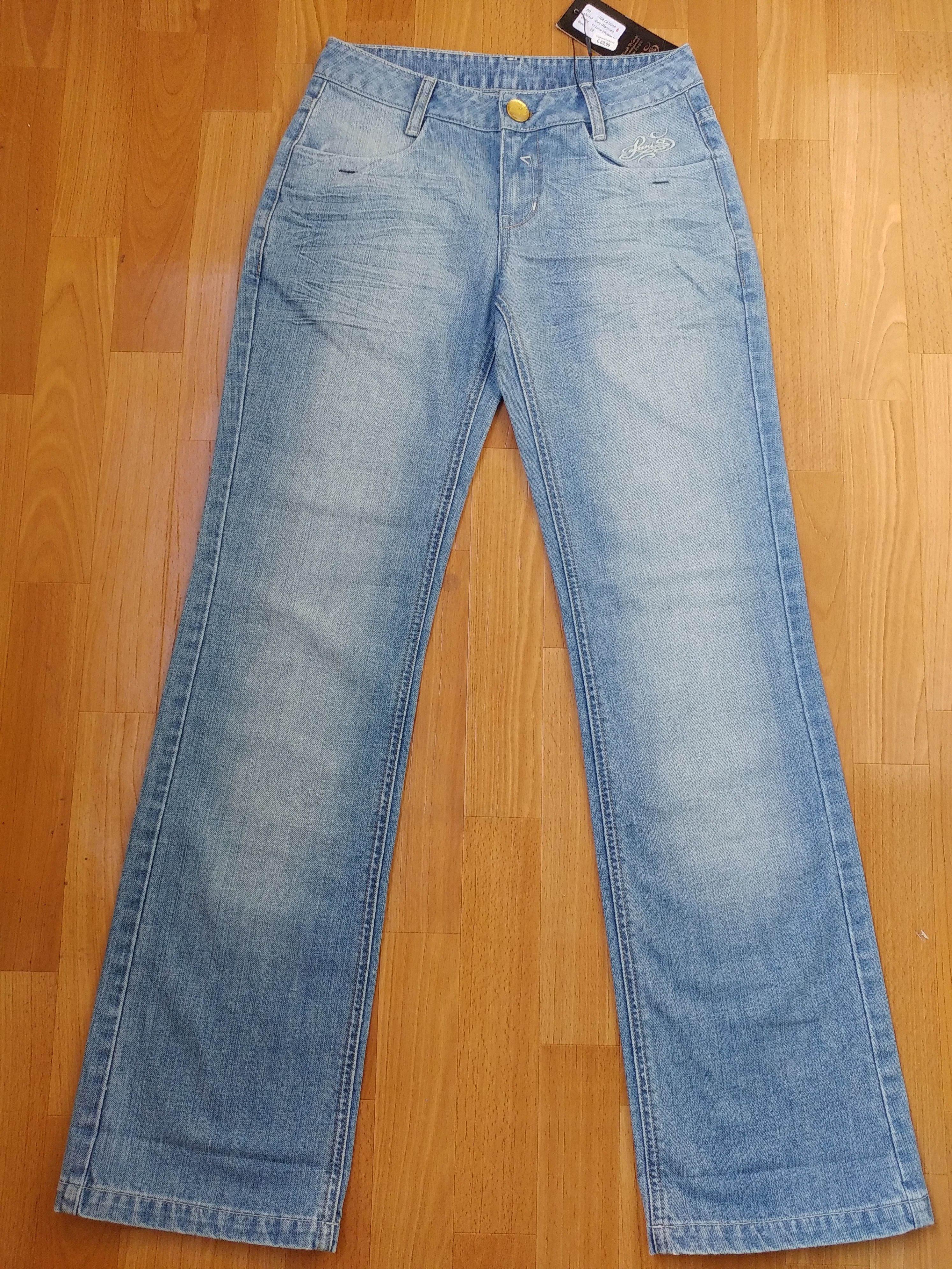 Karl Kani Womens KARL KANI jeans, blue vintage baggy Kani Ladies W 26 Size 26" / US 2 / IT 38 - 2 Thumbnail