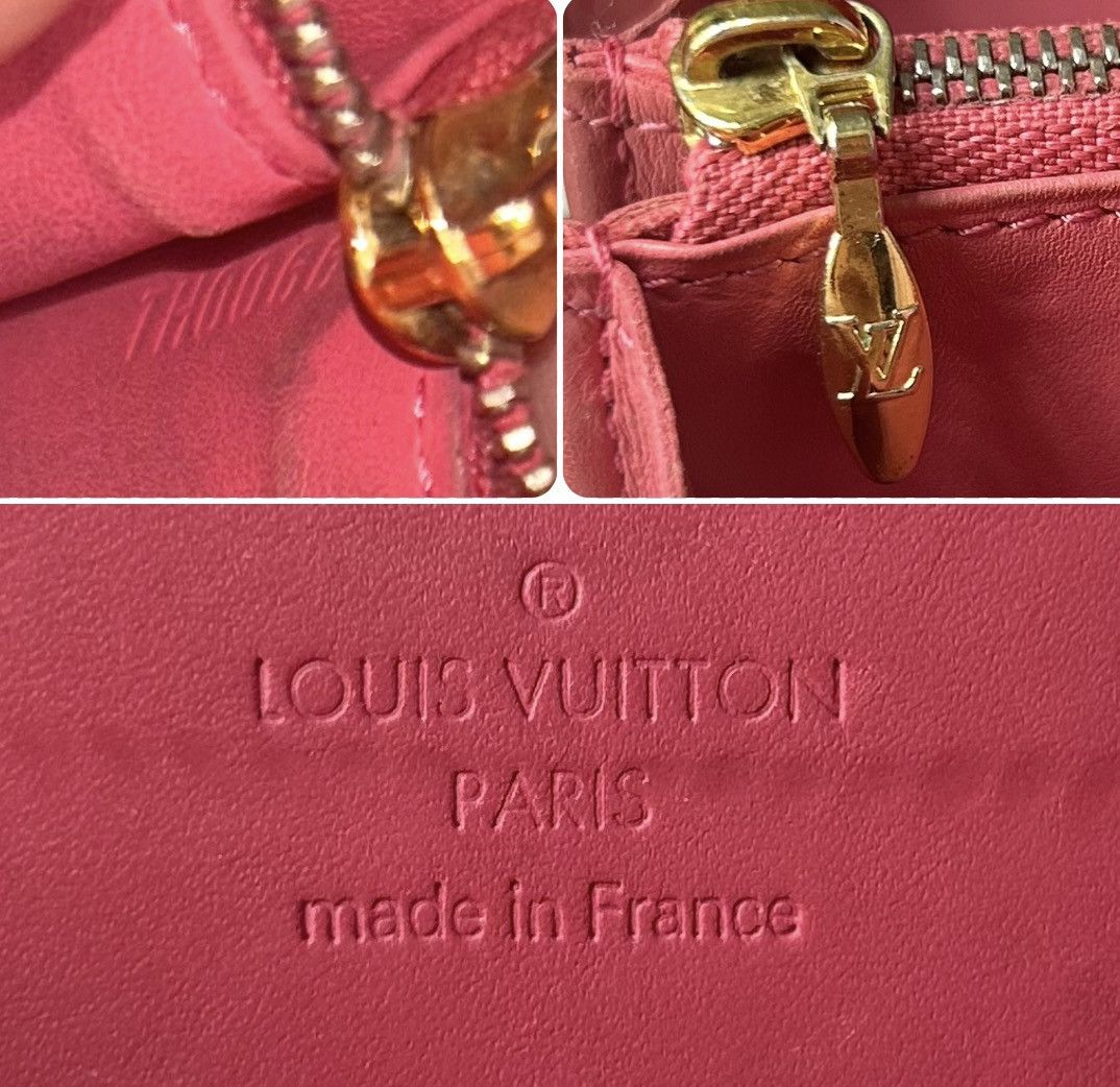 Louis Vuitton Louis Vuitton Monogram Pink Vernis Wallet TH0066 Size ONE SIZE - 3 Thumbnail