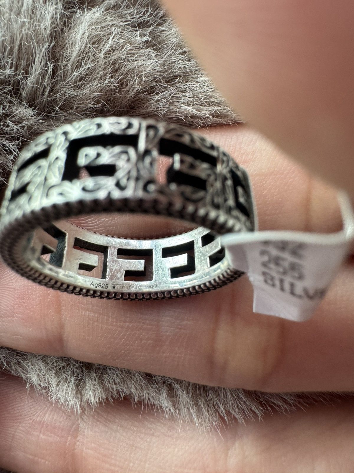 Gucci New Authentic Gucci G Cube Sterling Silver Ring 925 SIZE 6 Size ONE SIZE - 6 Thumbnail