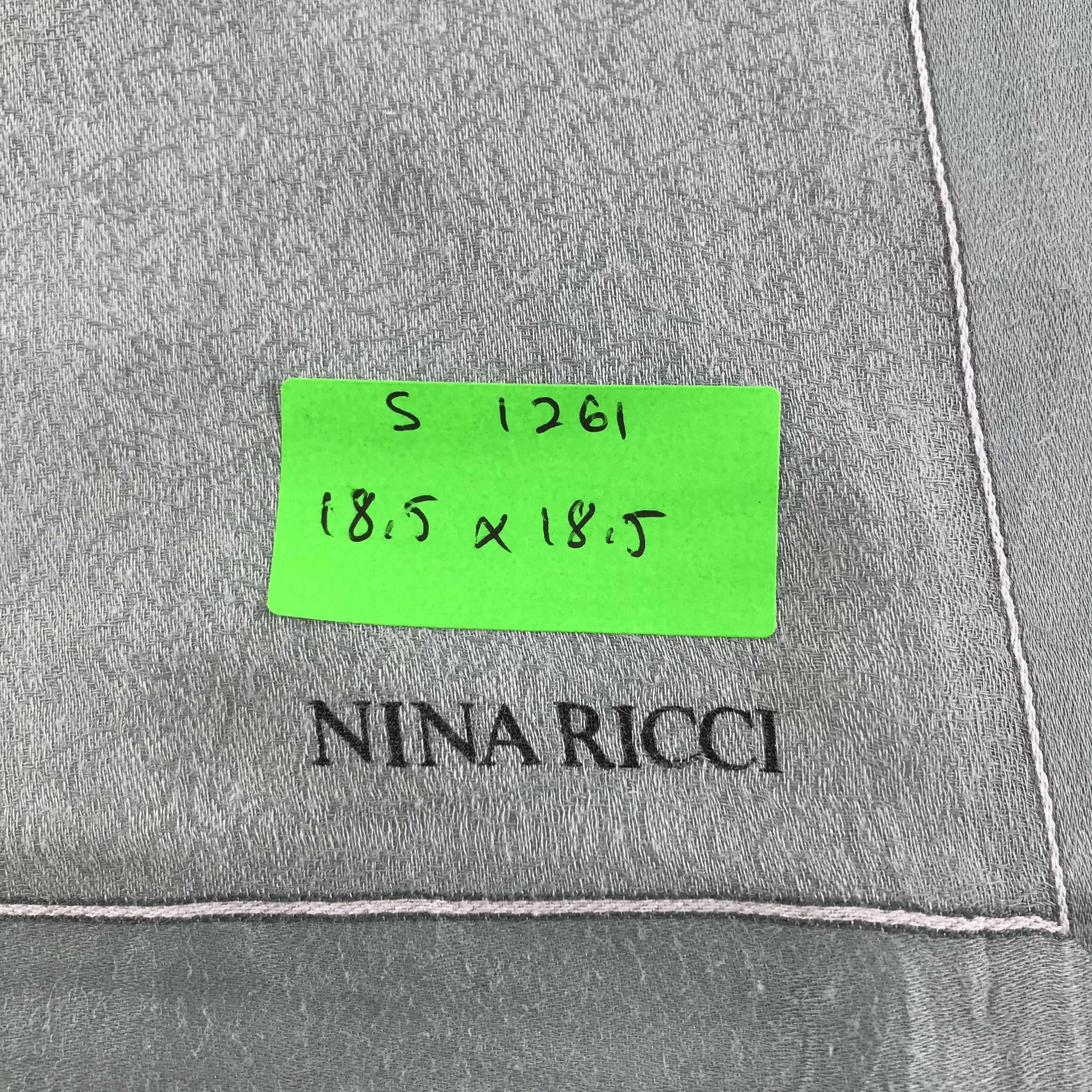 Nina Ricci × Vintage Nina Ricci Bandana / Handkerchief / Neckerchief - S1261 Size ONE SIZE - 5 Thumbnail
