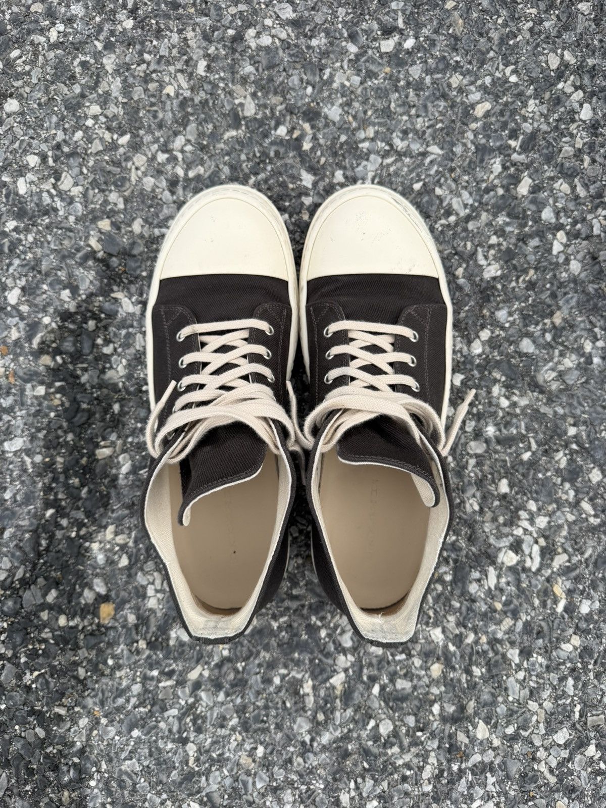 Rick Owens Drkshdw Rick Owens Ramones Low Size US 11.5 / EU 44-45 - 3 Thumbnail