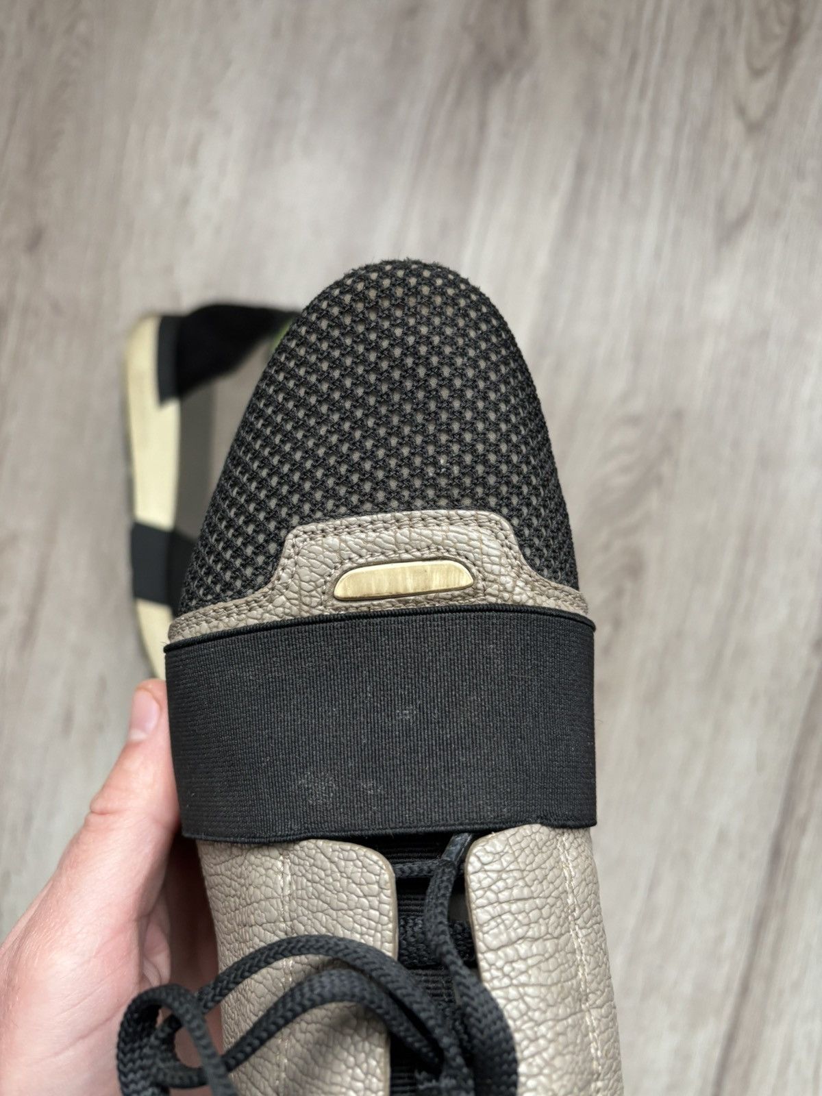 Balenciaga Balenciaga Tri Color Leather and Suede Race Runner Size 38 Size US 8 / IT 38 - 7 Thumbnail