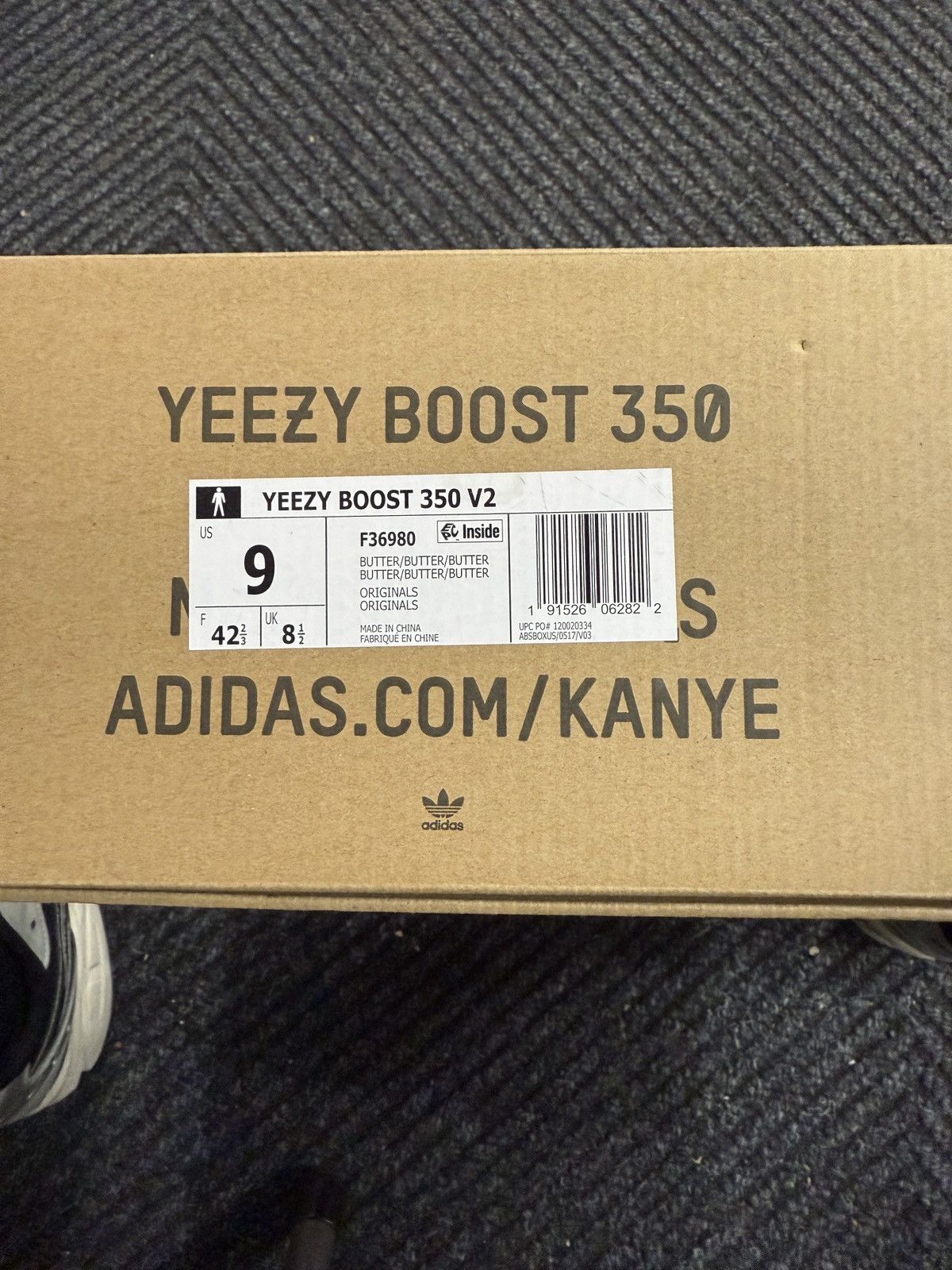 Adidas × Yeezy Adidas Yeezy 350v2 “Butter” Size US 9 / EU 42 - 7 Thumbnail