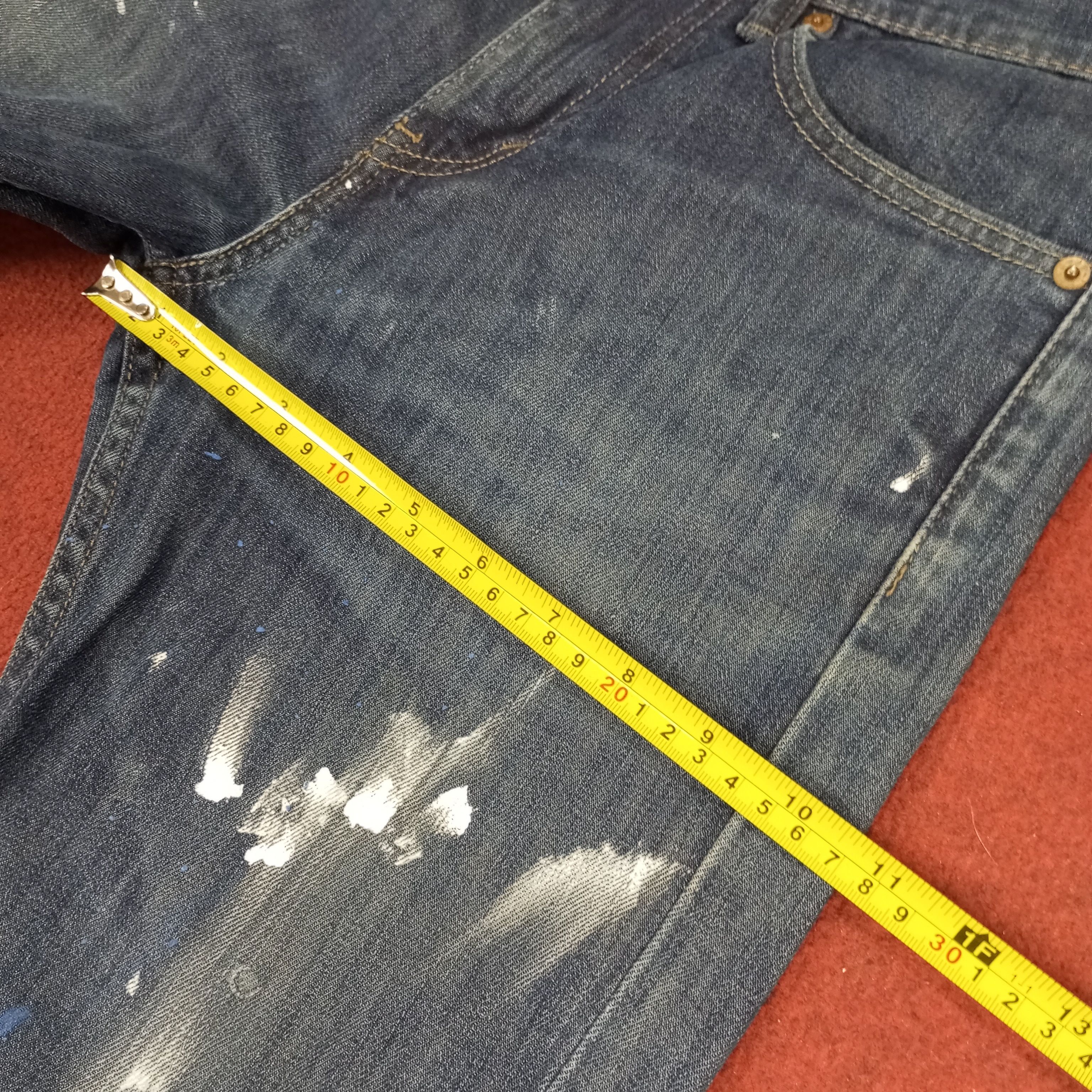 Levi's × Vintage Levis Streetwear Rock Punk Style Distressed Jeans Size 29" - 9 Thumbnail