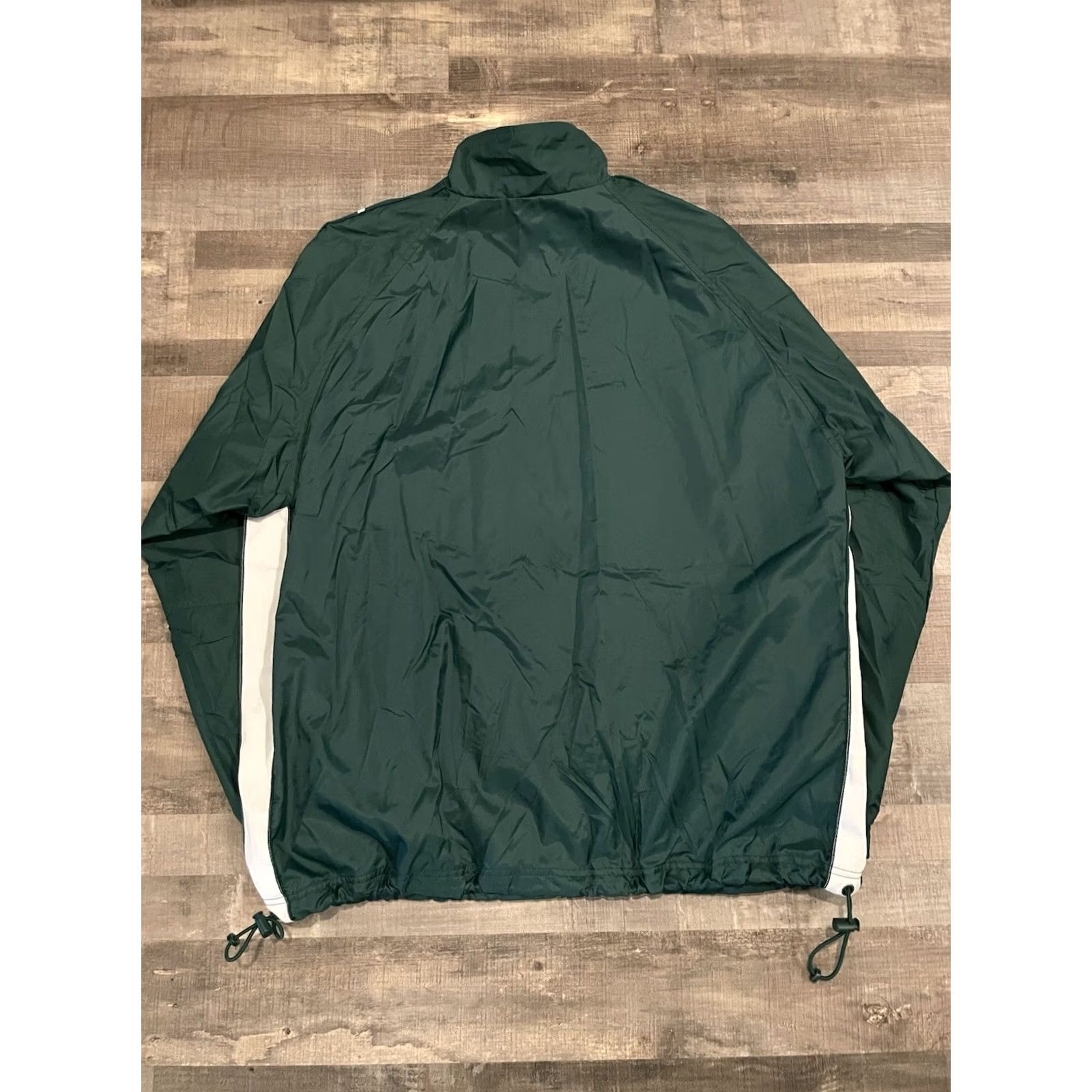 Adidas VINTAGE Adidas Tracksuit XL Jacket & Pants Windbreaker Green Gator Basketball 90s Streetwear Y2K Mens Size 46R - 7 Thumbnail